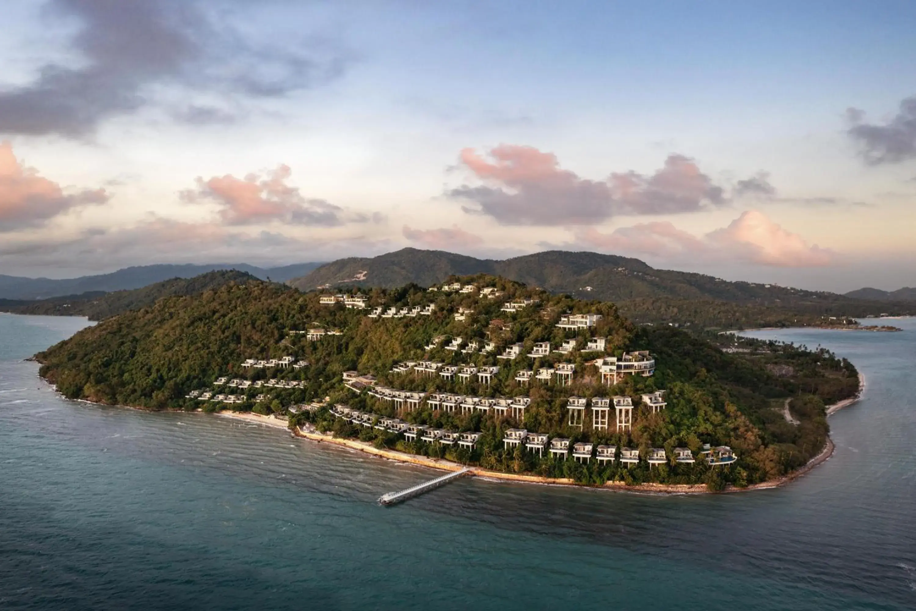 Property building in Conrad Koh Samui Property building in Conrad Koh Samui