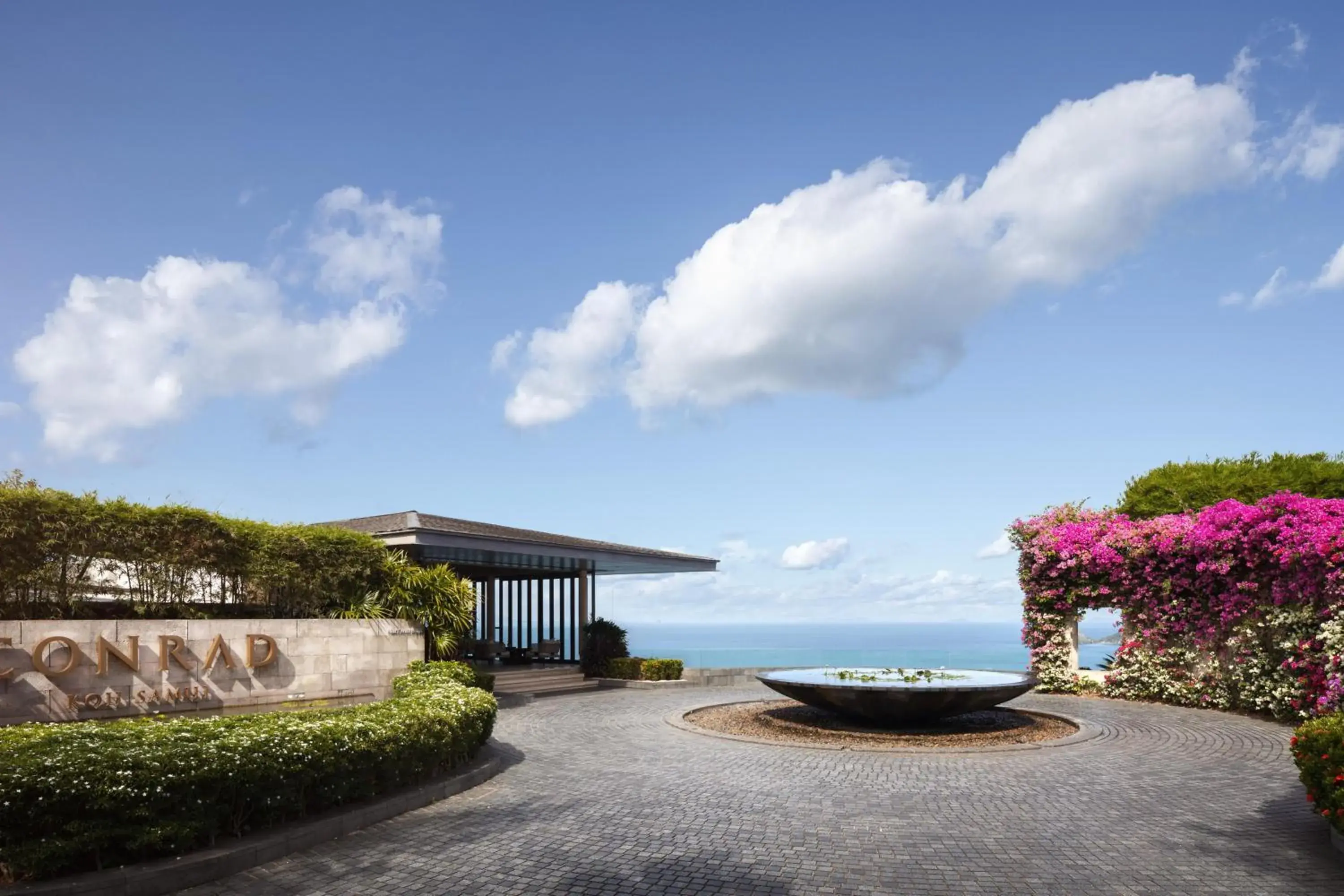 Property building in Conrad Koh Samui Property building in Conrad Koh Samui