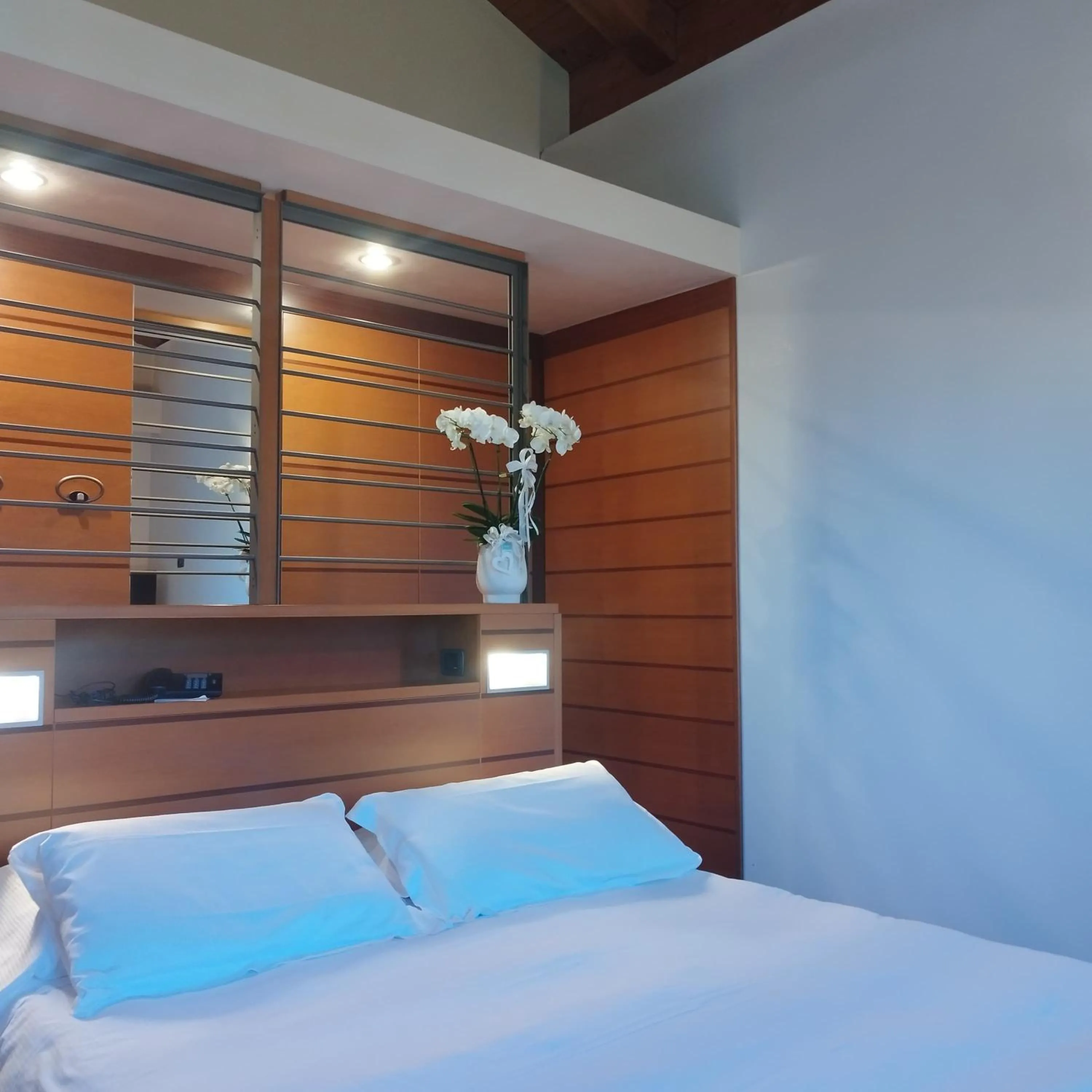 Bed in Casaalbergo La Rocca