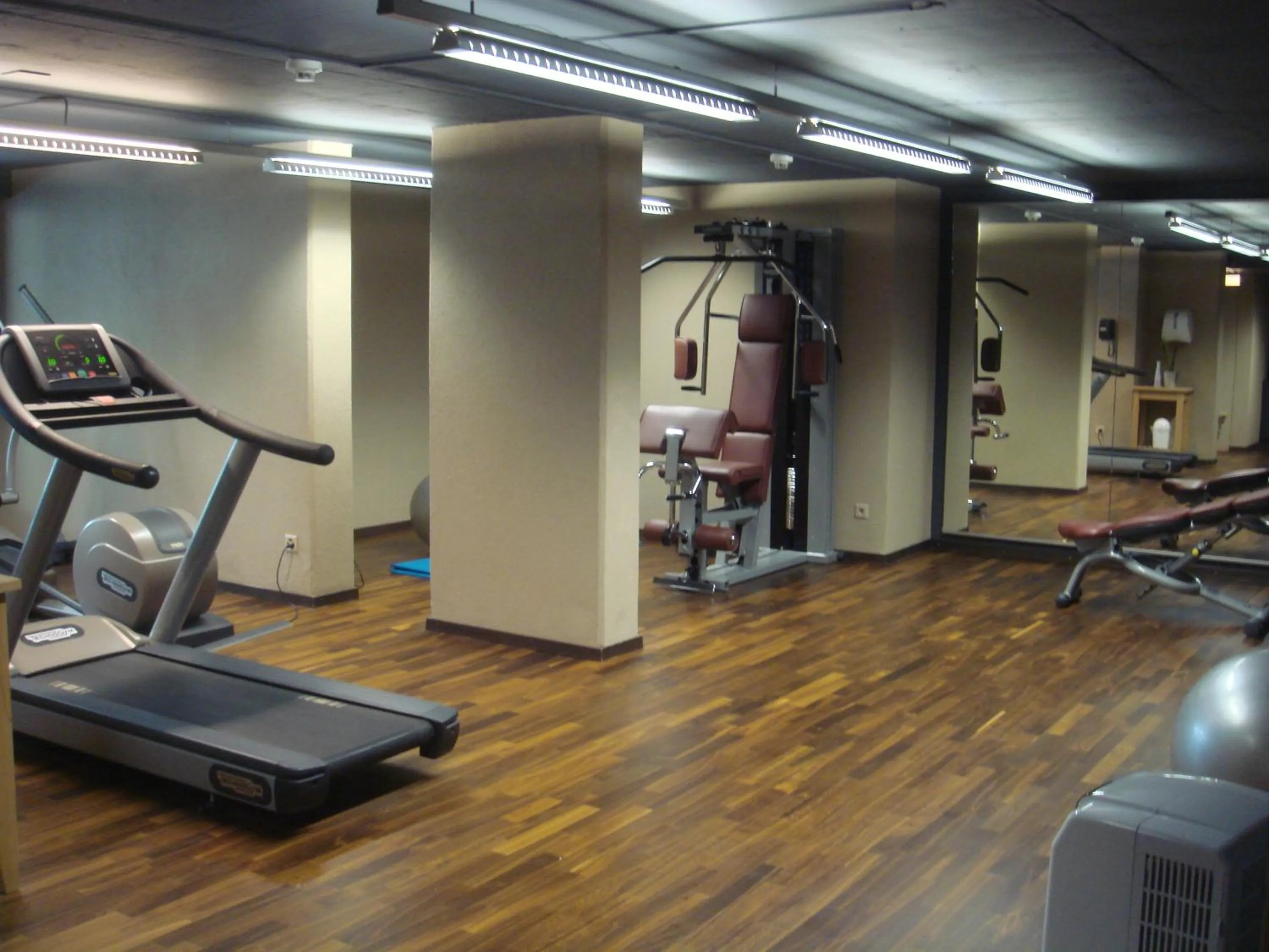 Fitness centre/facilities in Apartments Seeblick mit Anbindung an ein 4-Sterne-Hotel
