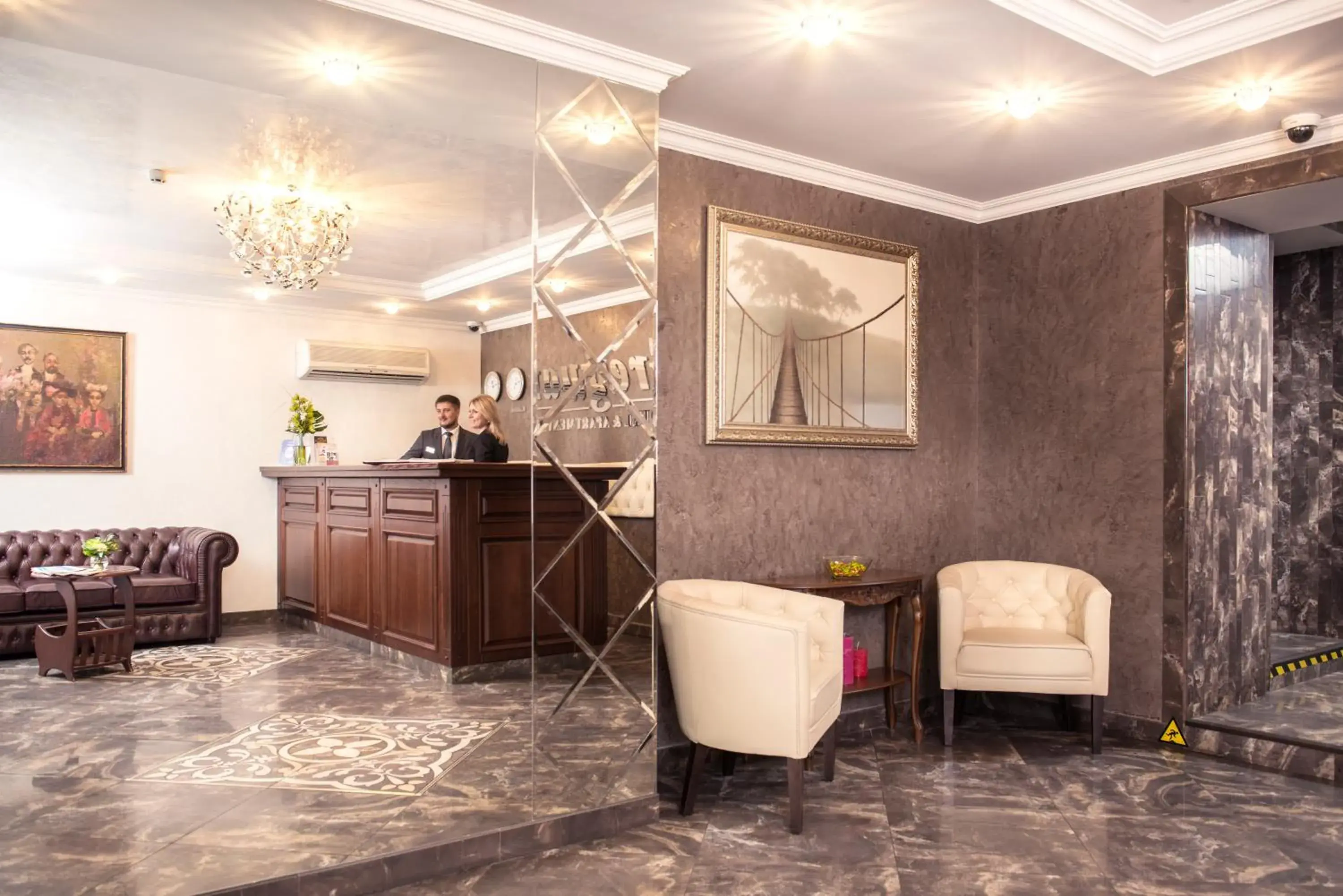 Lobby or reception in Greguar Hotel by UHM Lobby or reception in Greguar Hotel by UHM
