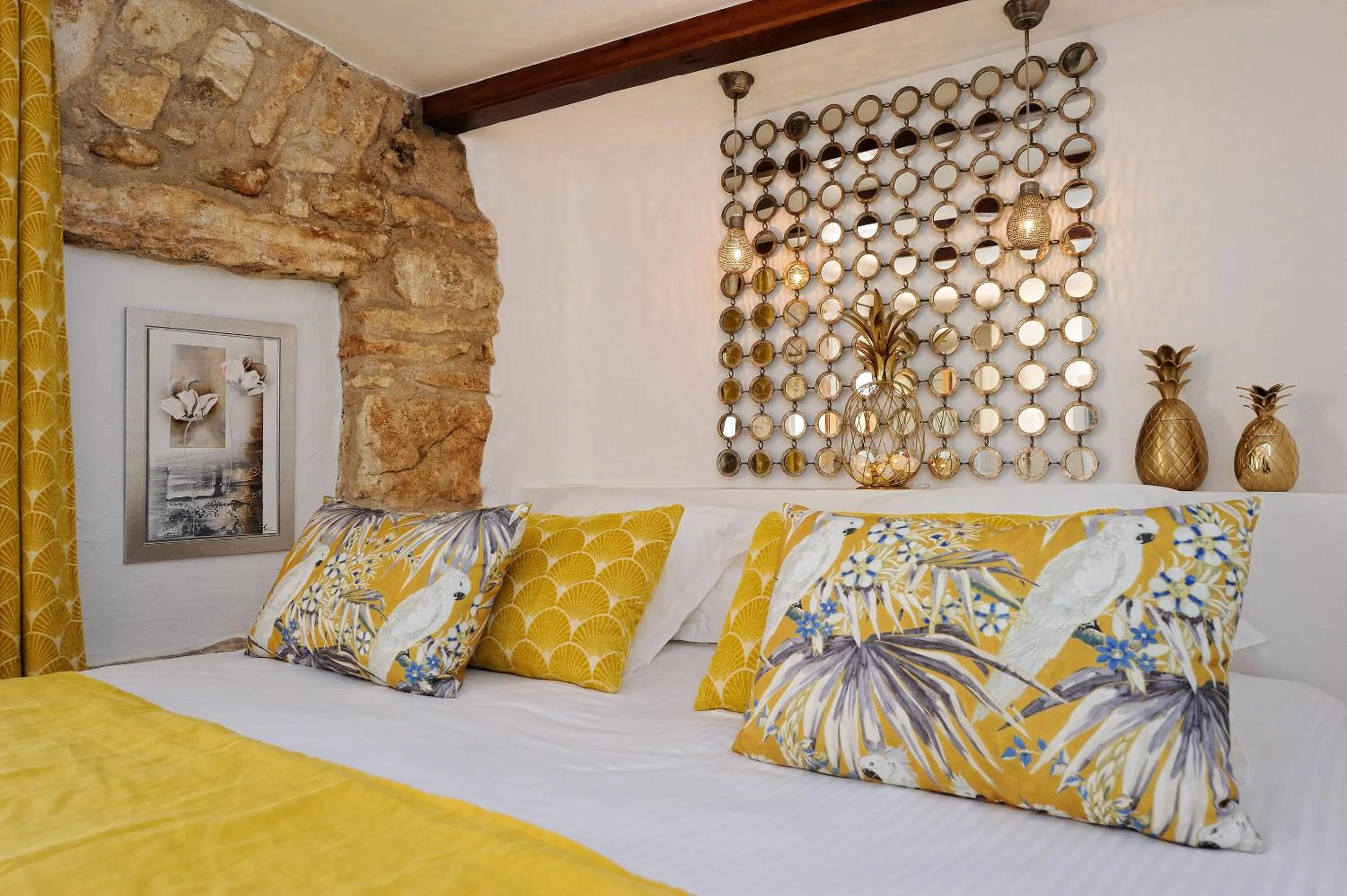 Bedroom, Bed in Lodge de Charme A Cheda