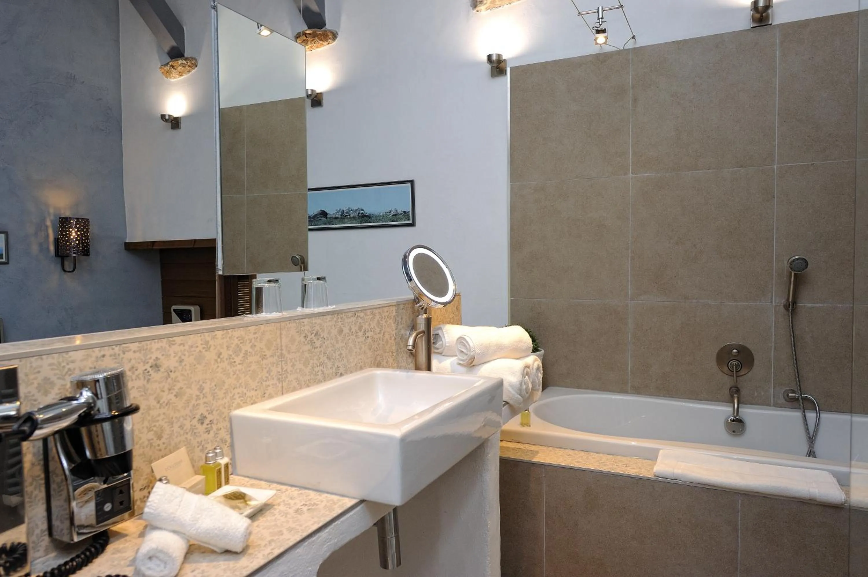 Bathroom in Lodge de Charme A Cheda