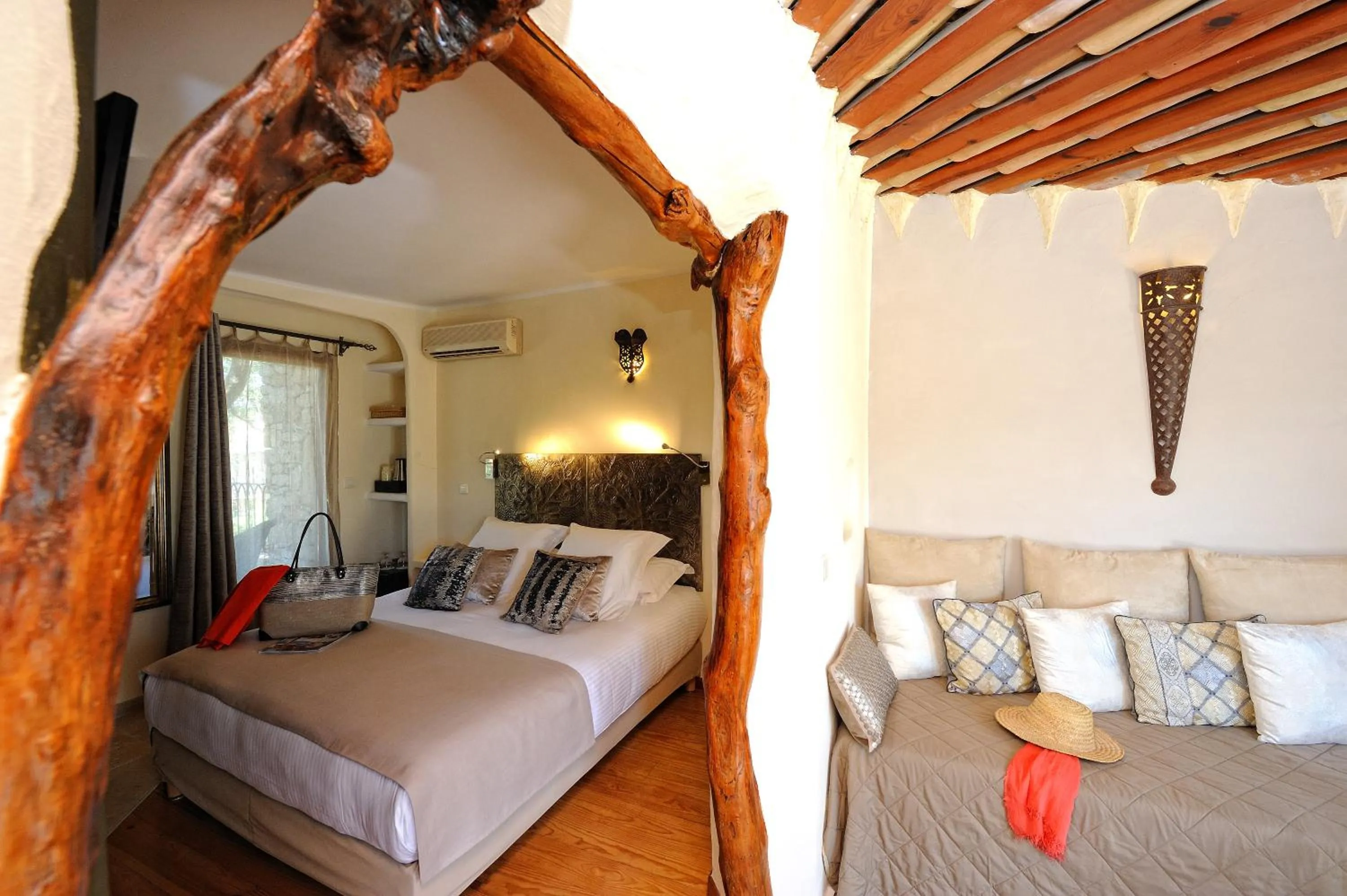 Bedroom, Bed in Lodge de Charme A Cheda