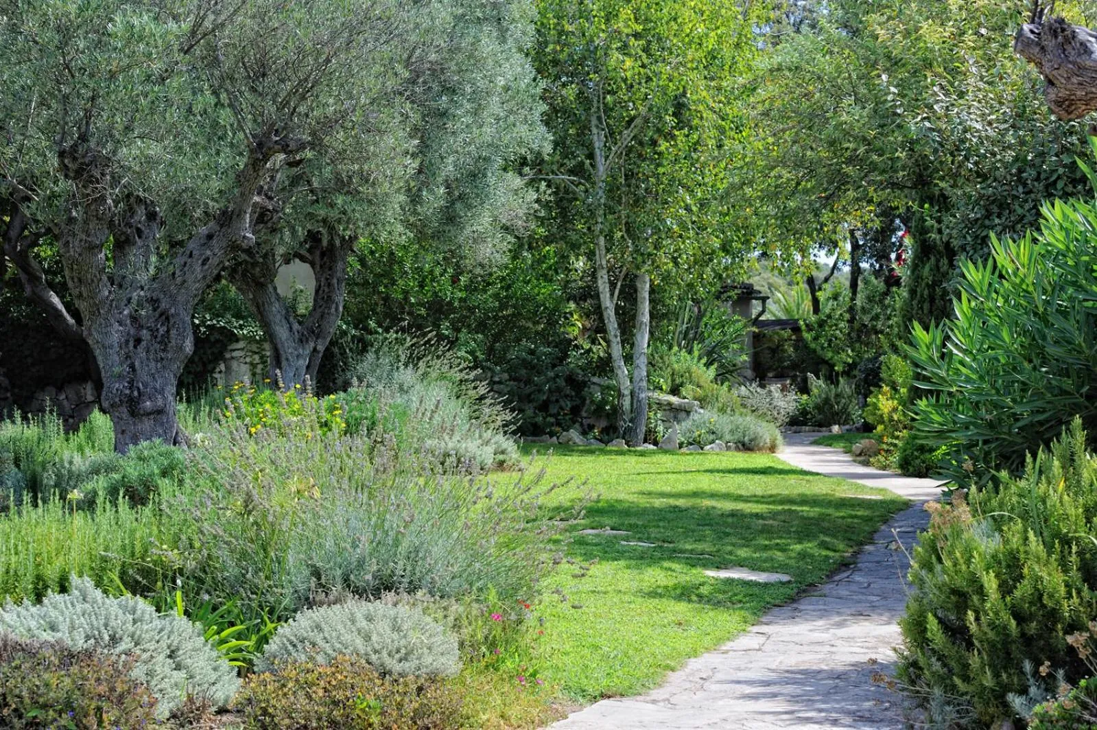 Garden in Lodge de Charme A Cheda