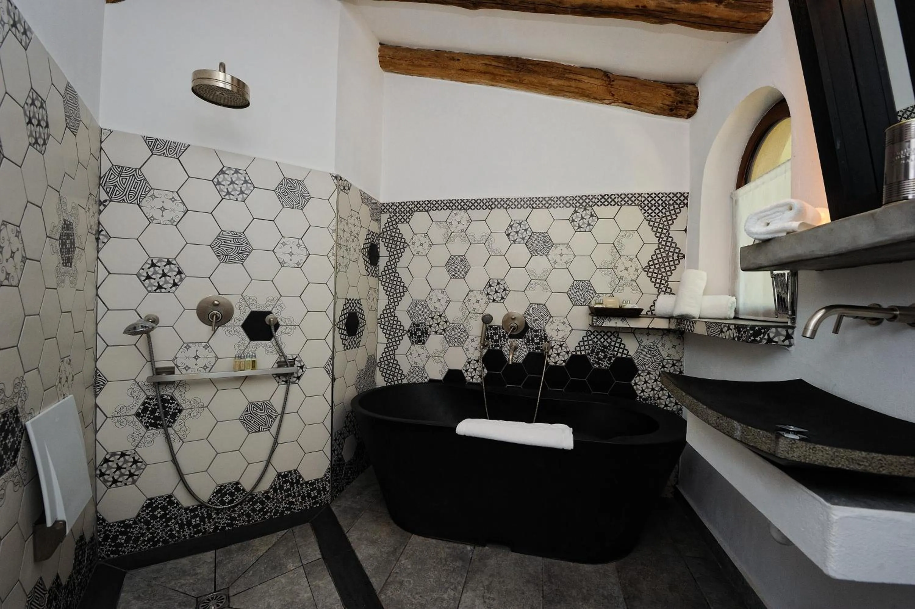 Bathroom in Lodge de Charme A Cheda