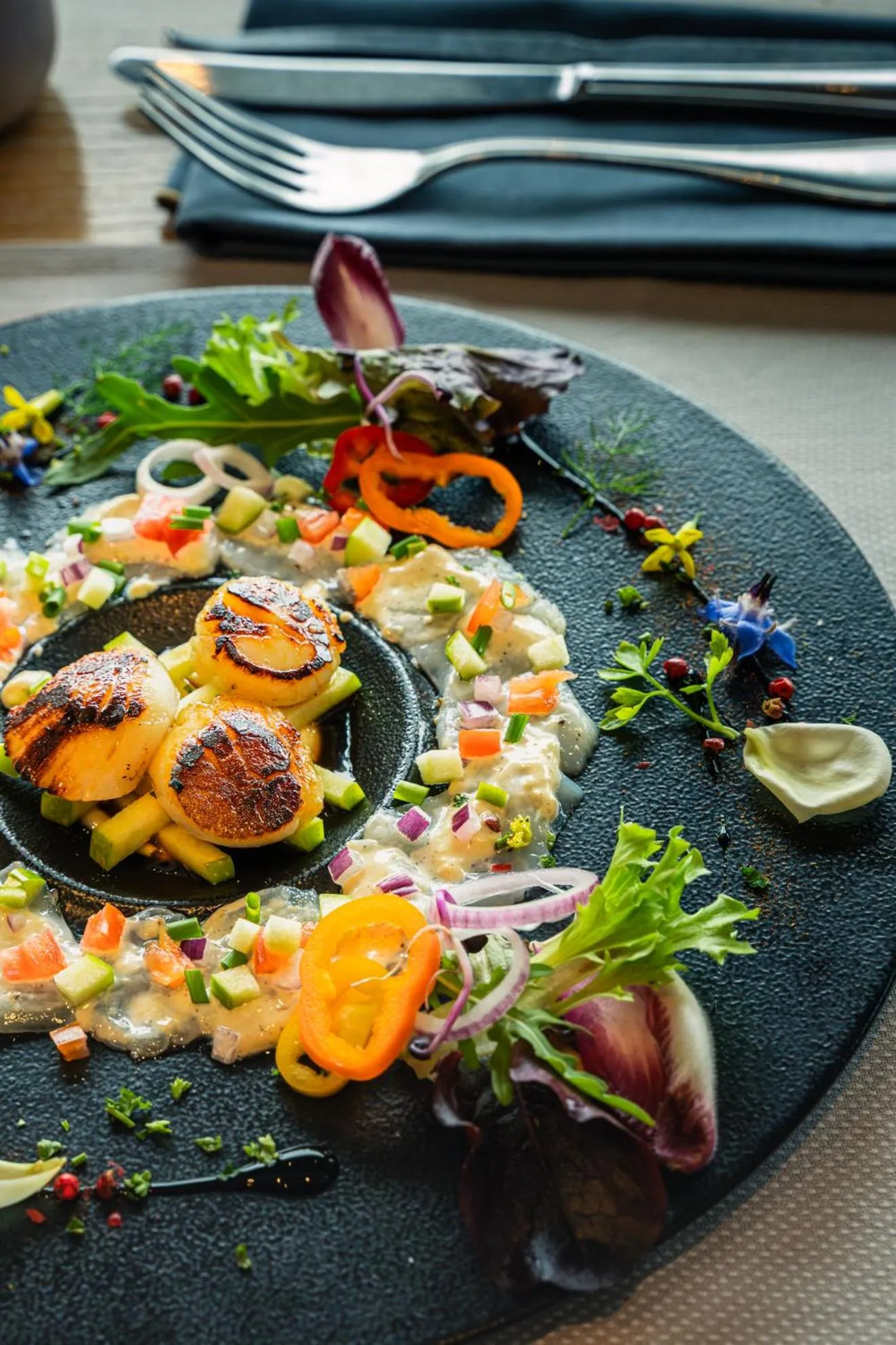 Restaurant/places to eat in Le Thalassa Hôtel & Spa
