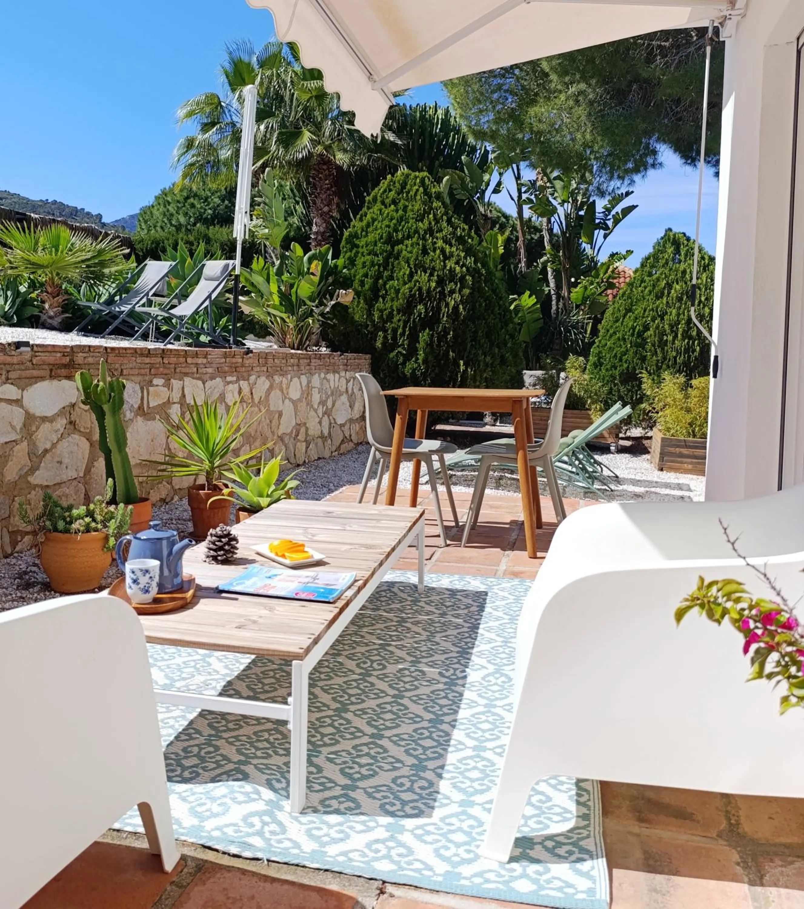 Balcony/Terrace in B&B Villa Pinos Málaga