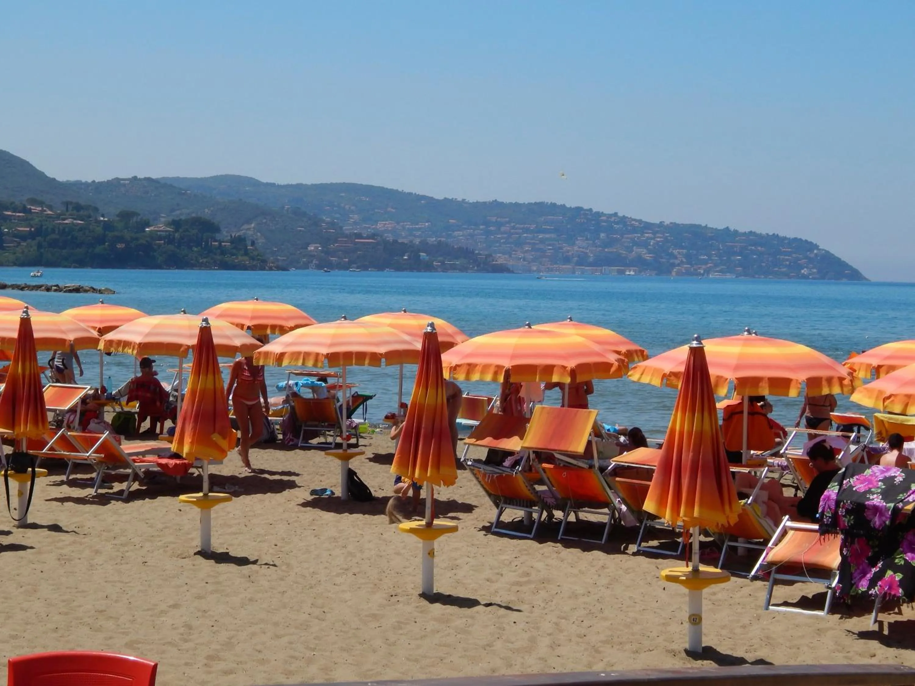 Beach in Hotel Villa Smeraldo