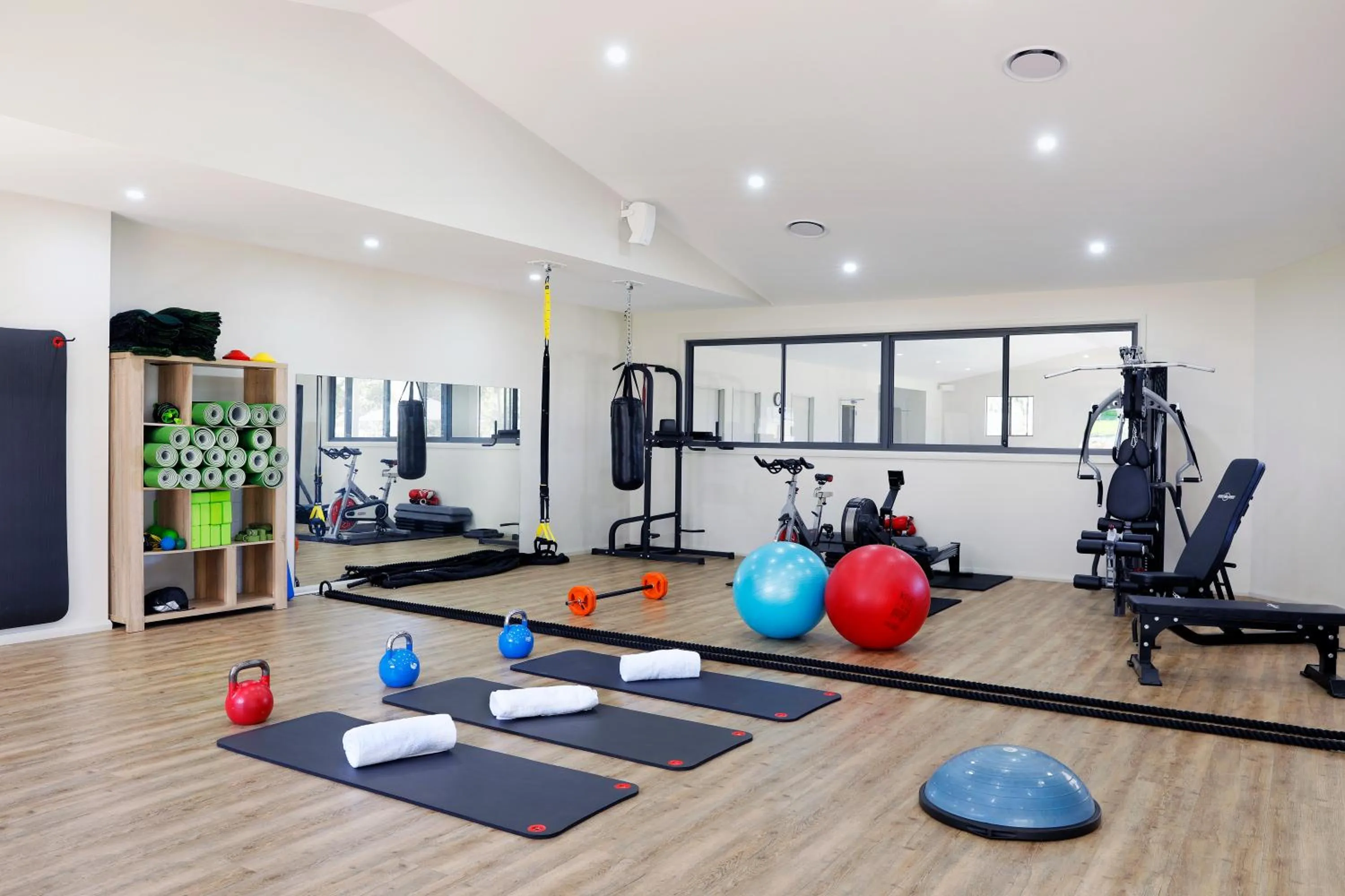 Fitness centre/facilities in Nu Leaf Retreat