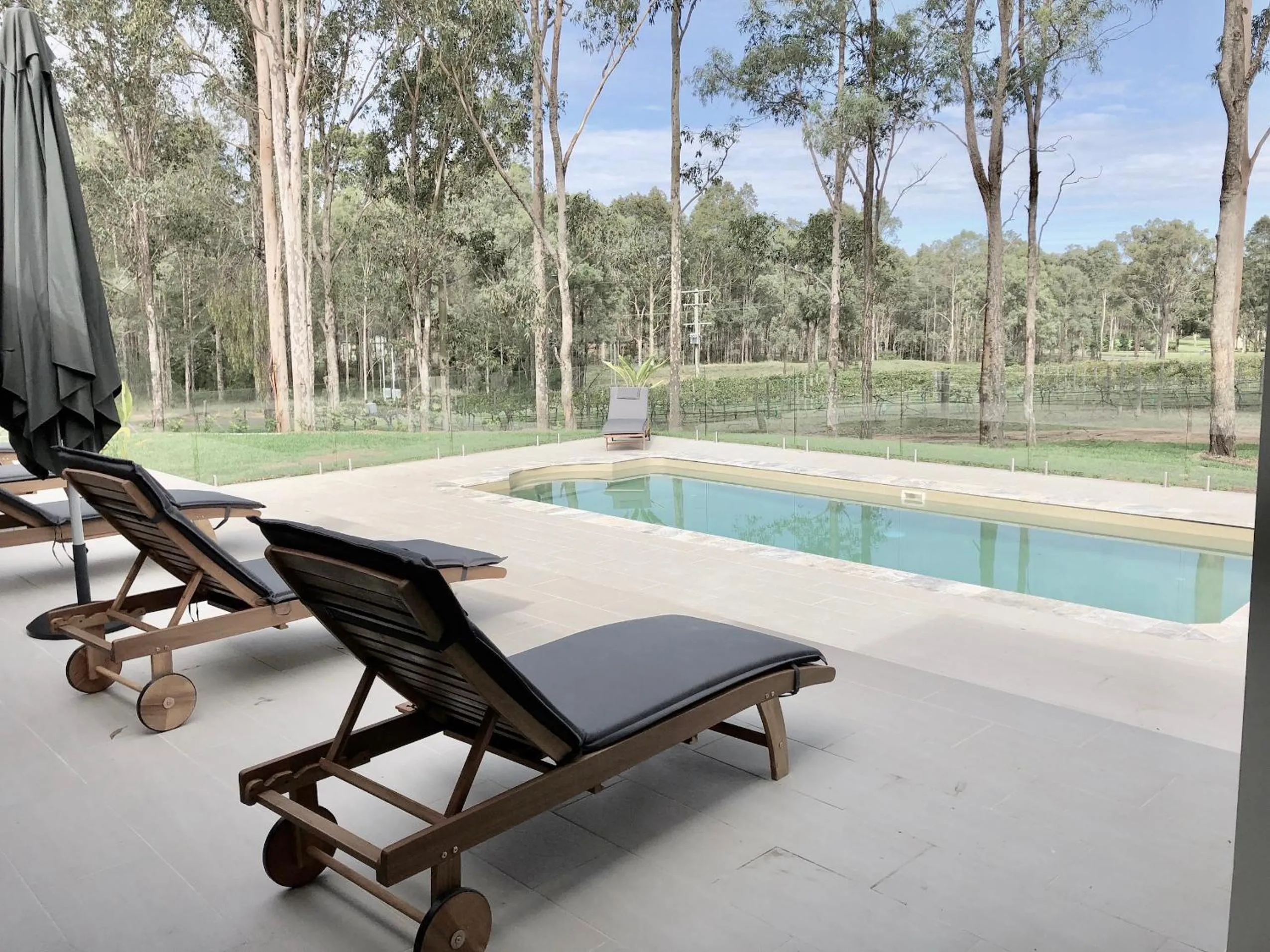 Patio in Nu Leaf Retreat
