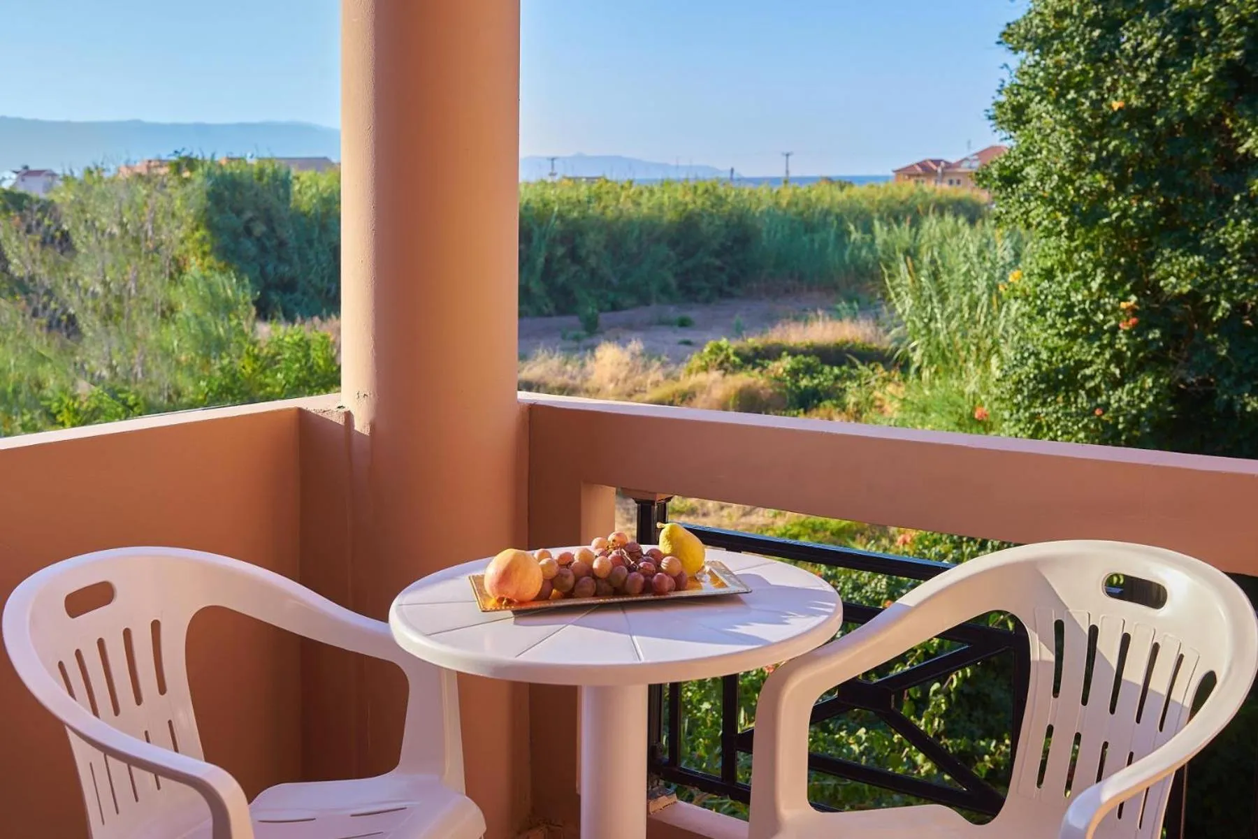 Patio in Solon Apartments