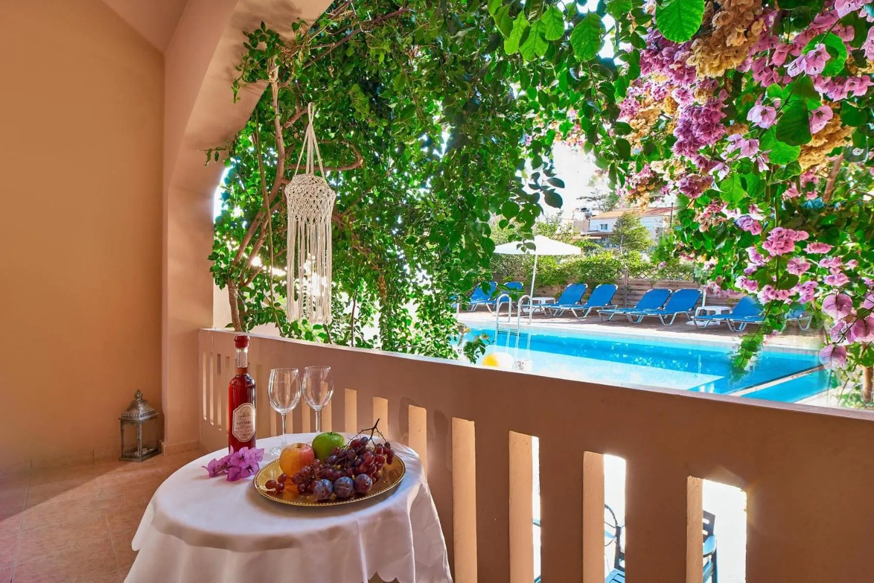 Patio in Solon Apartments