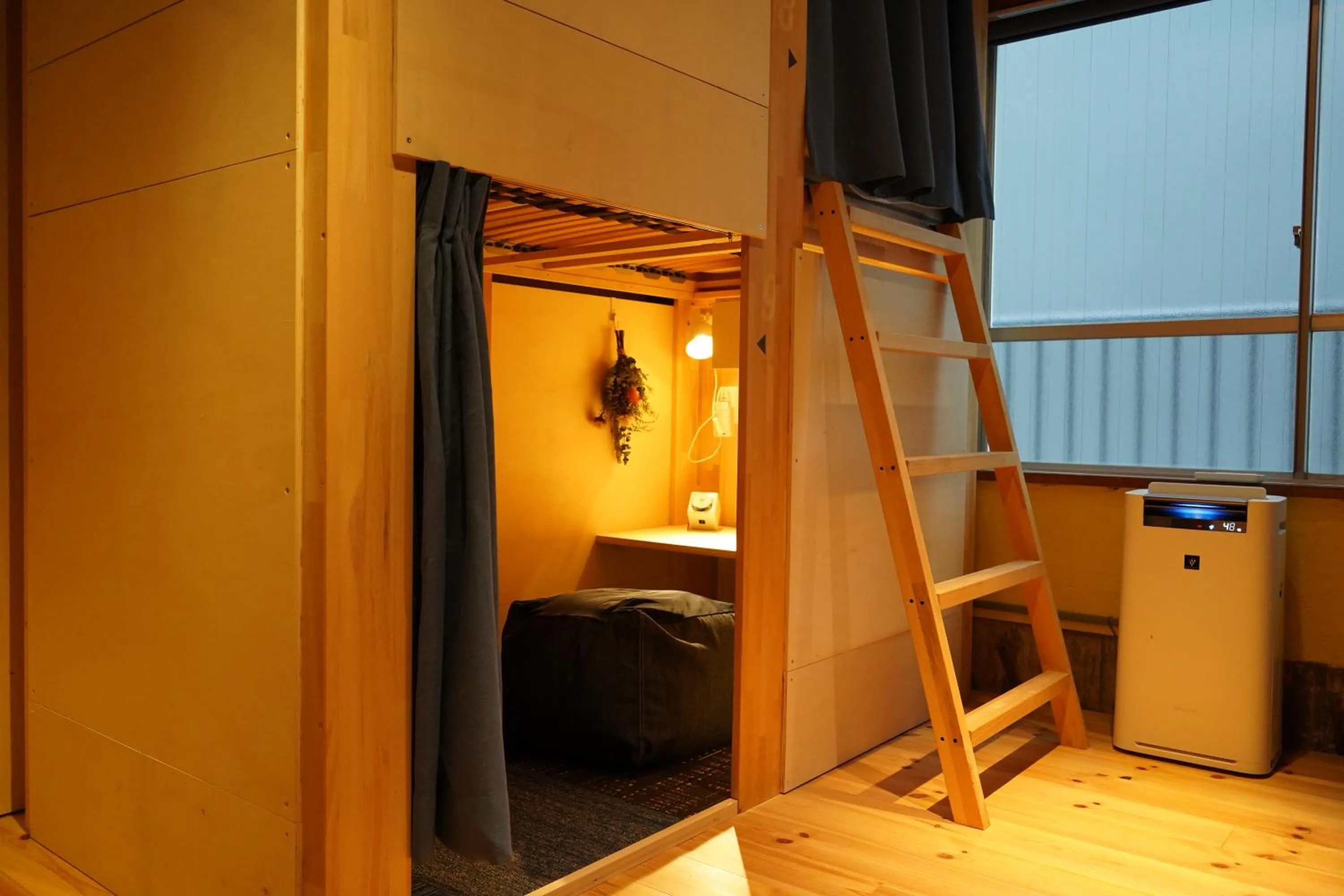Mixed Dormitory Room - single occupancy in Konyamachi Guest House Kuku