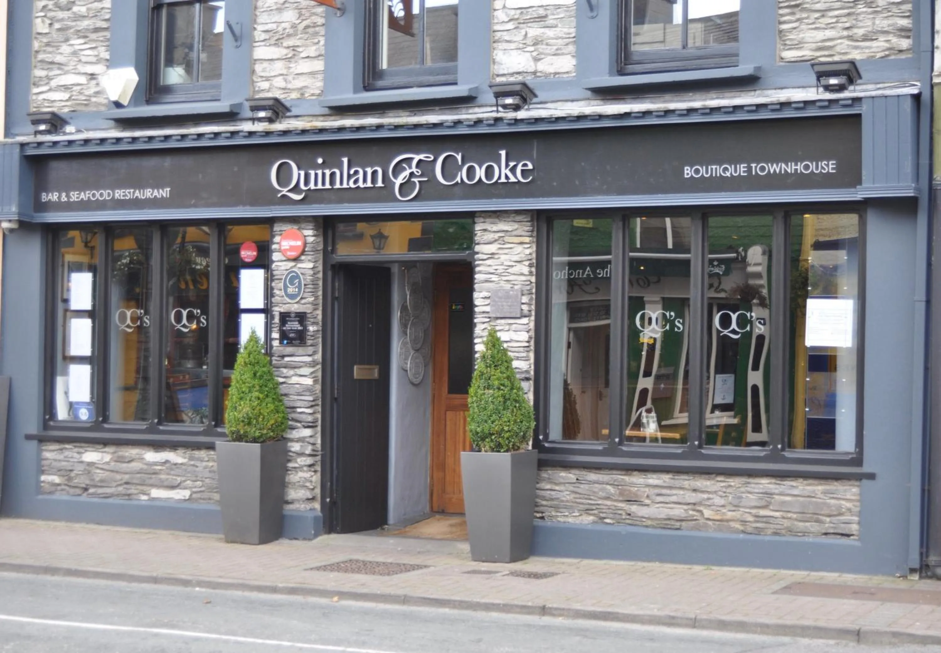 Facade/entrance in Quinlan & Cooke Boutique Townhouse and QCs Seafood Restaurant