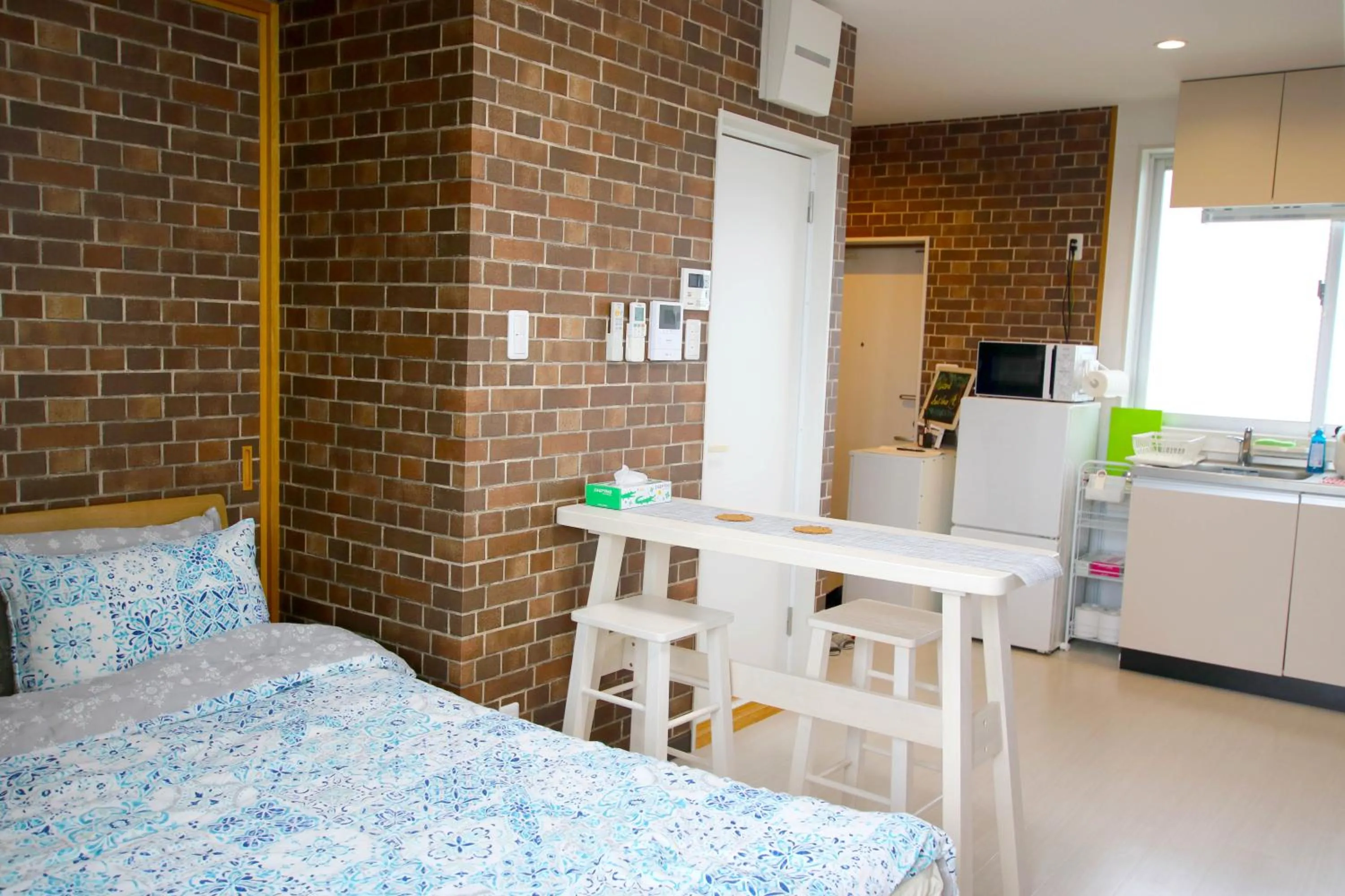 Bed in guesthouse yu -SEVEN Hotels and Resorts-