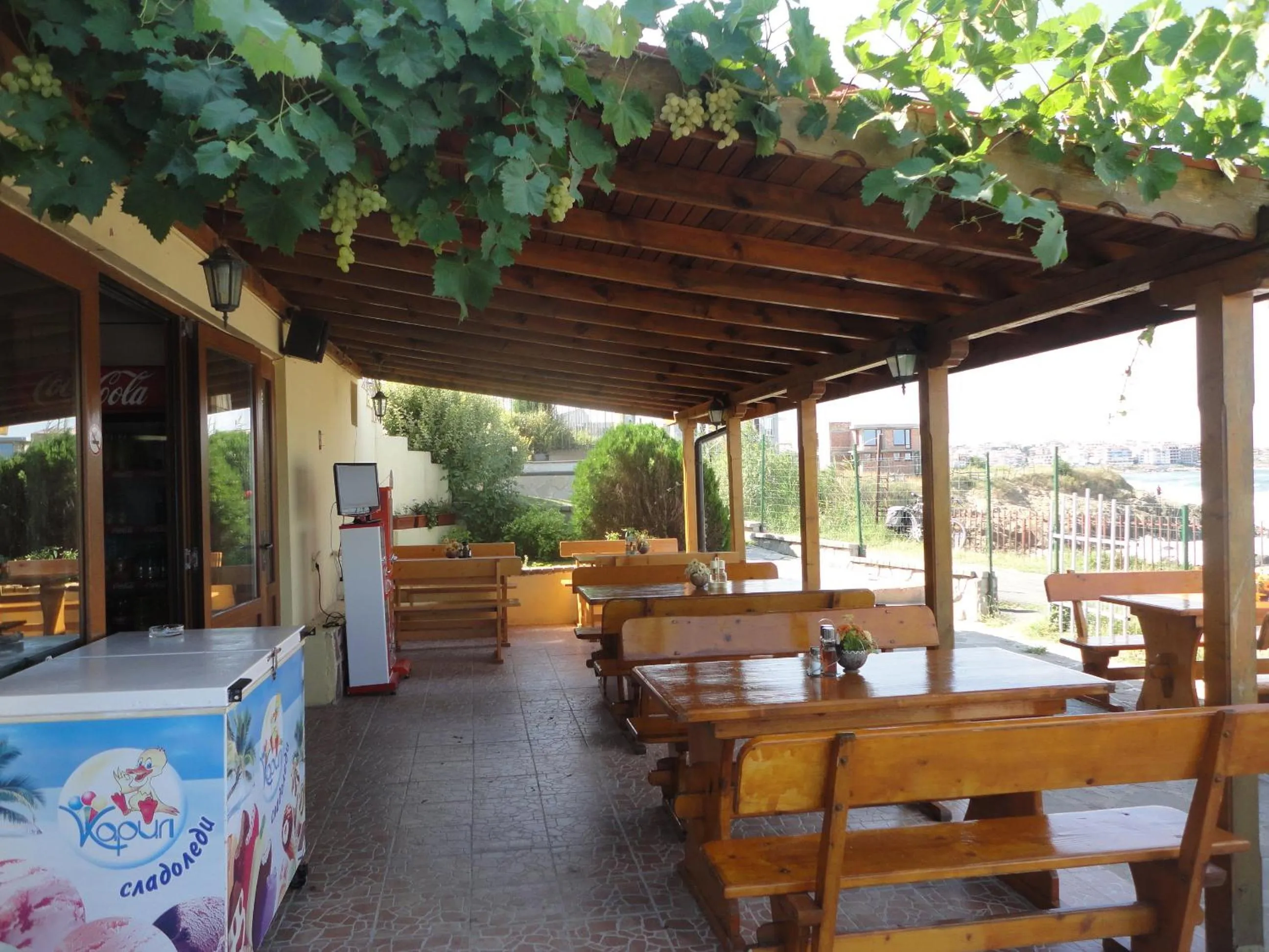 Patio in Barex Family Hotel