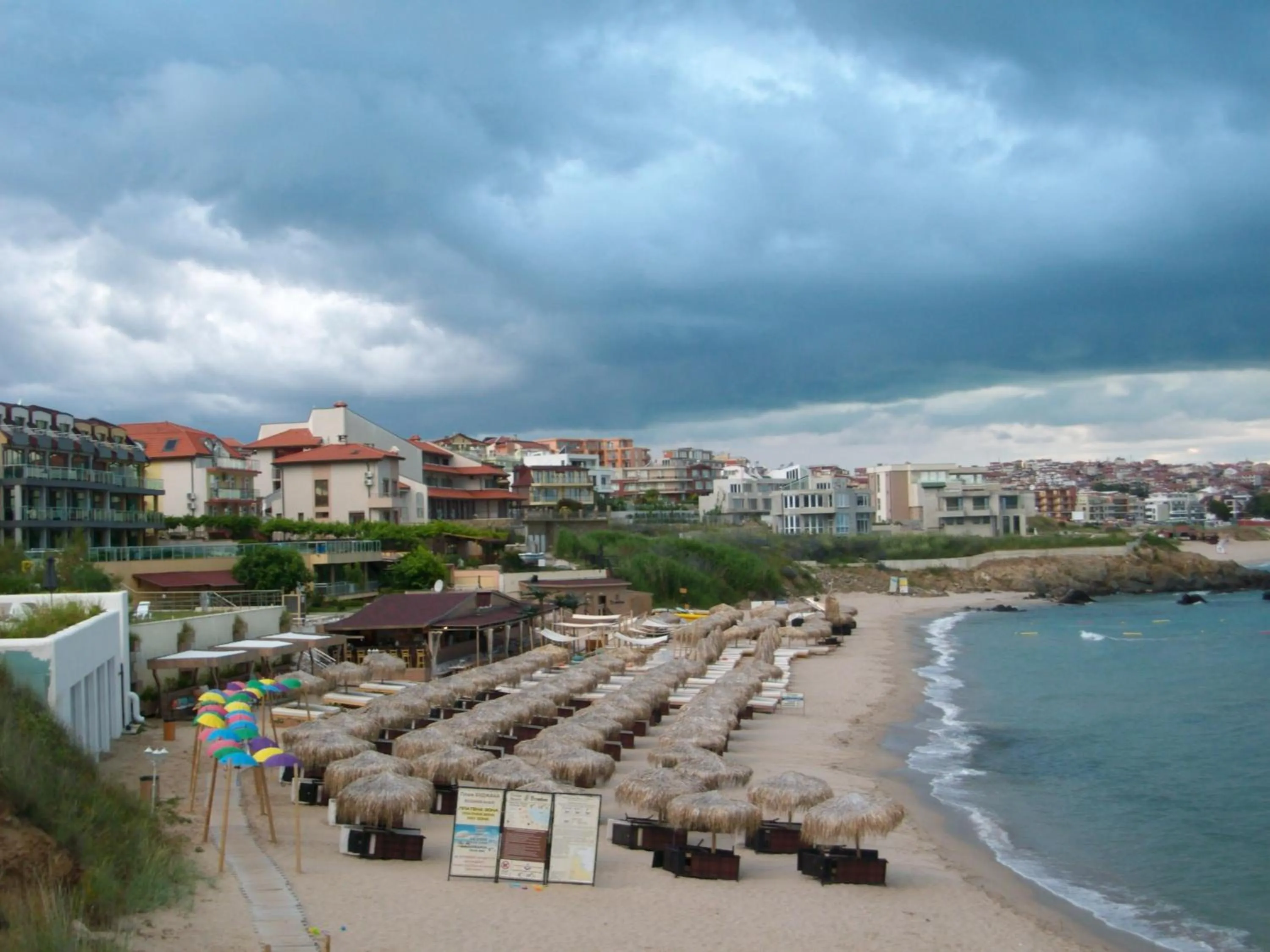 Beach in Barex Family Hotel