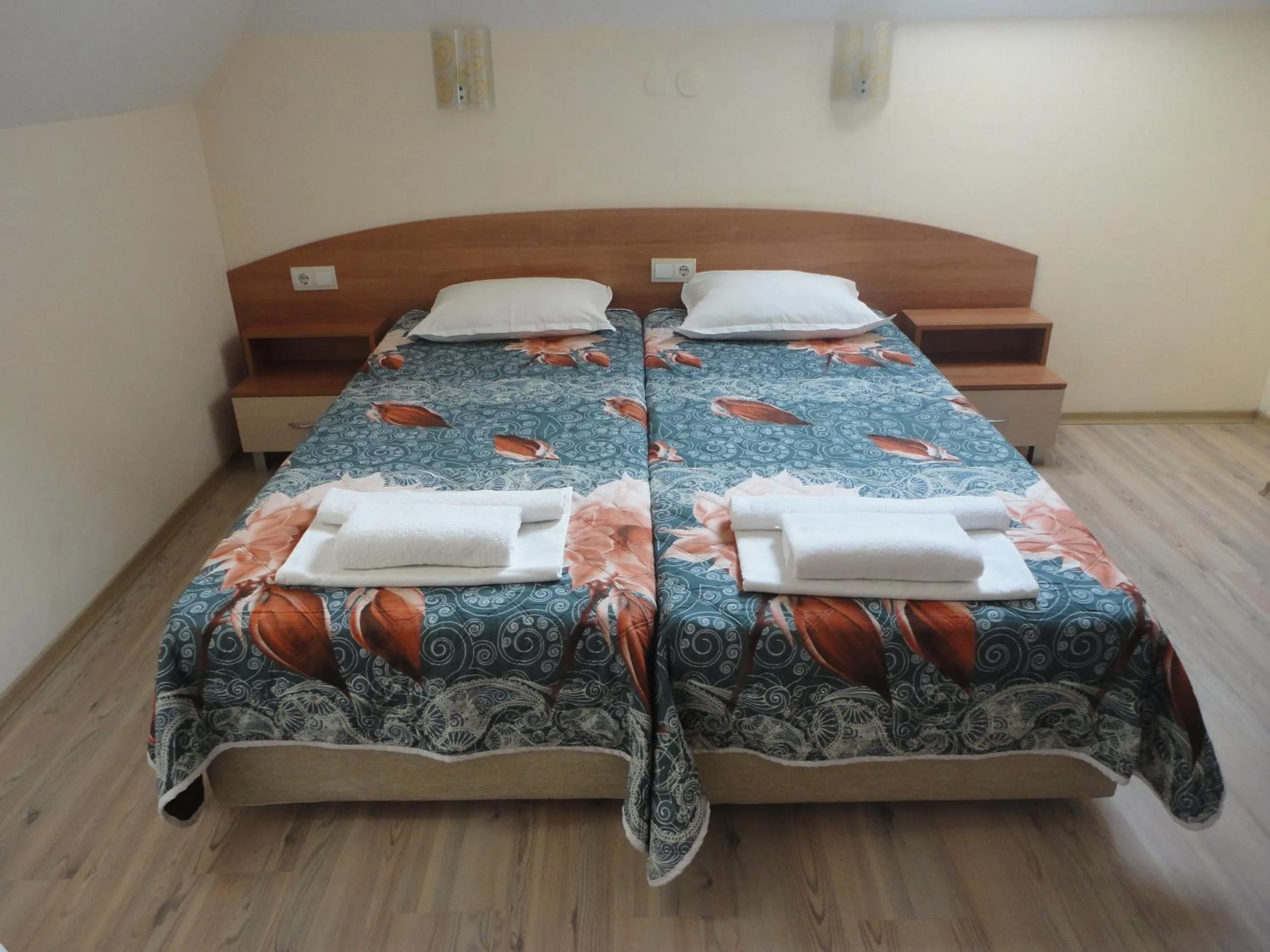 Bed in Barex Family Hotel