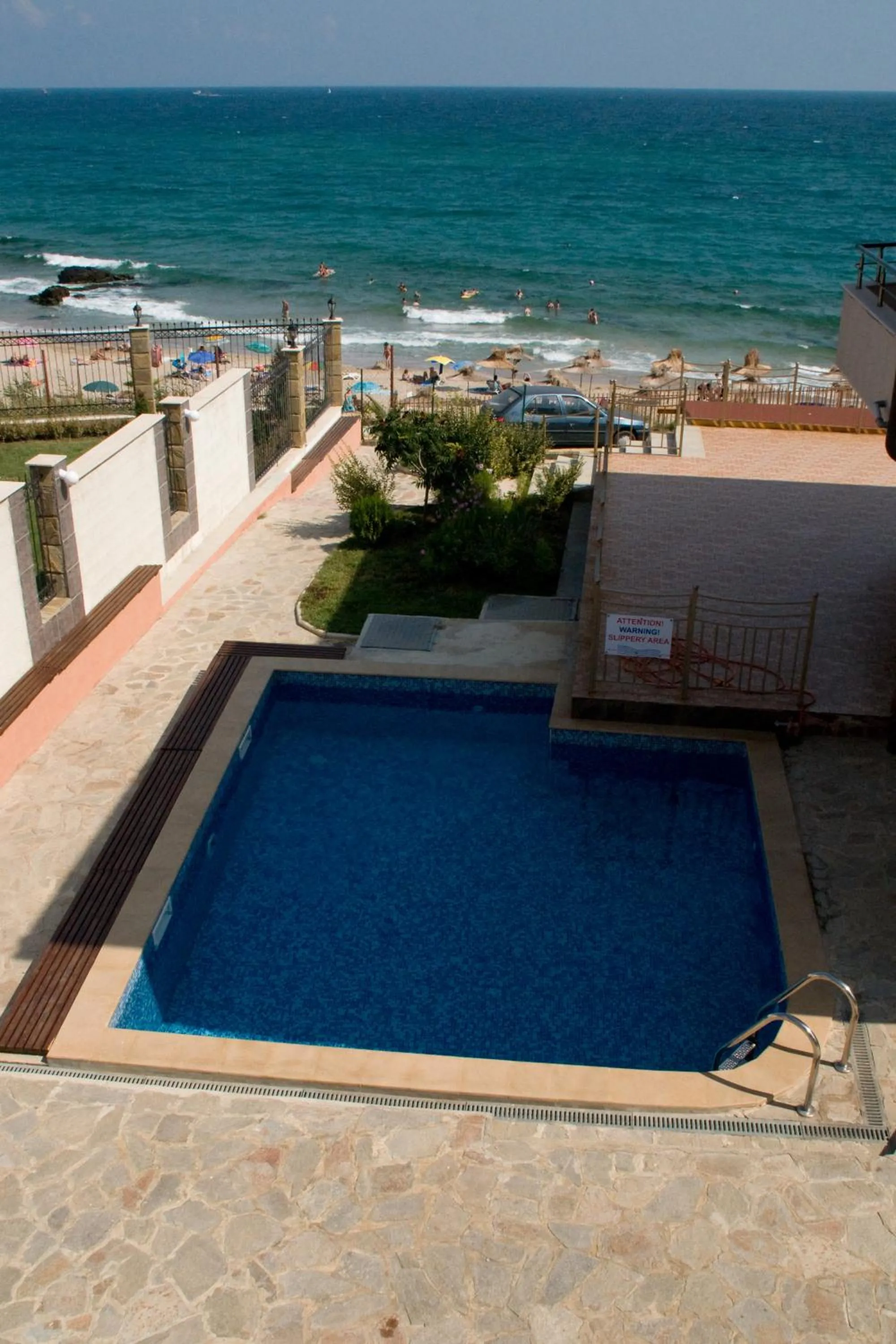 Pool view in Barex Family Hotel