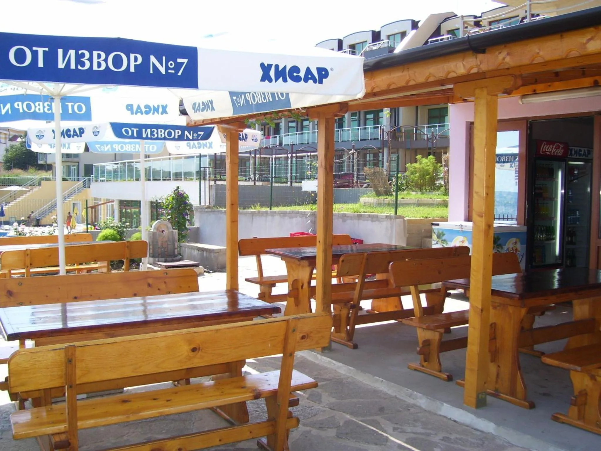 Patio in Barex Family Hotel