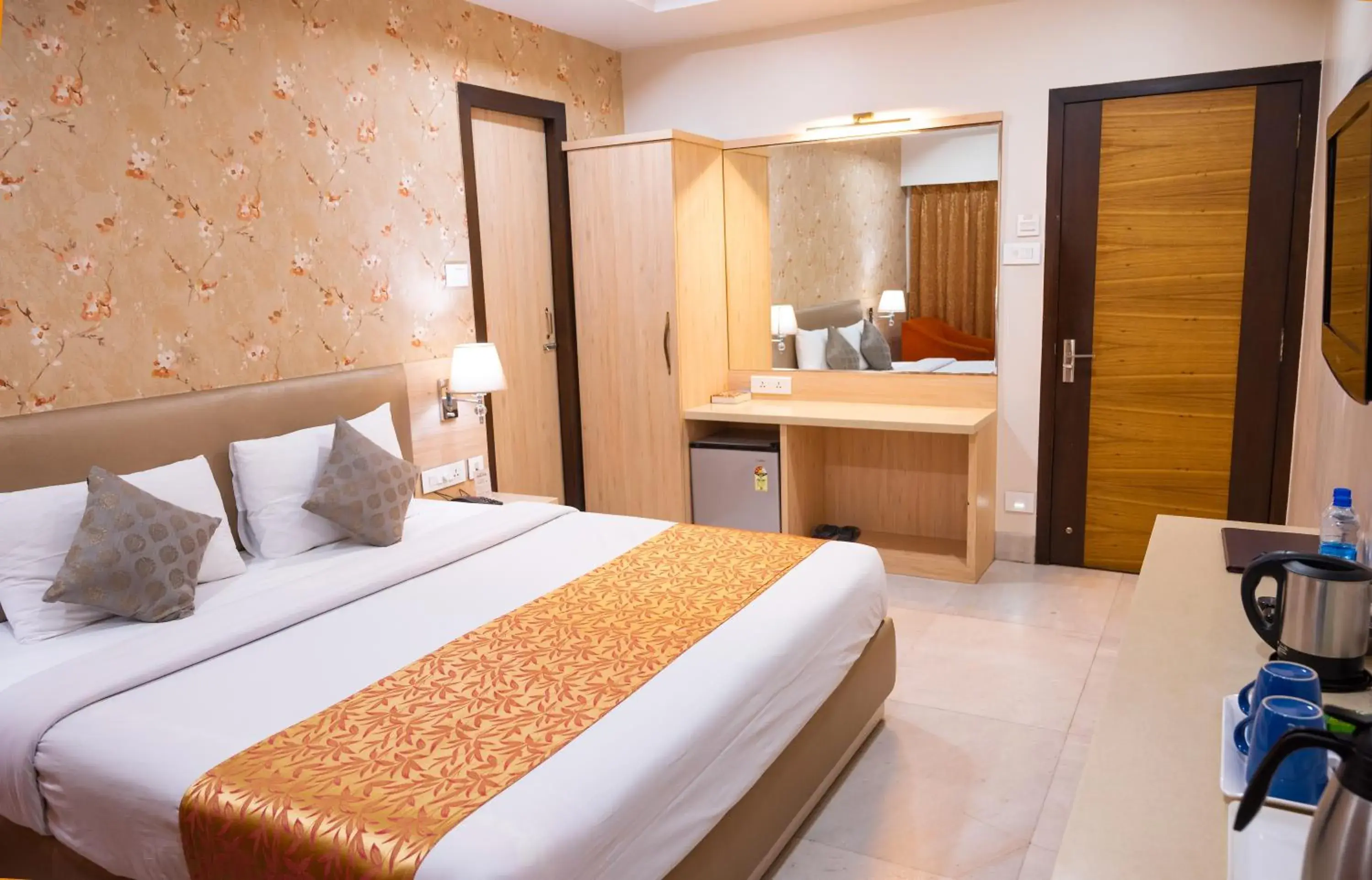 Bed in Hotel Sagar Bed in Hotel Sagar