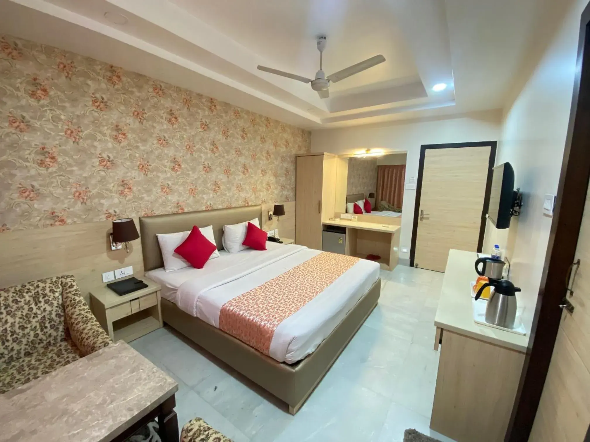 Bed in Hotel Sagar Bed in Hotel Sagar