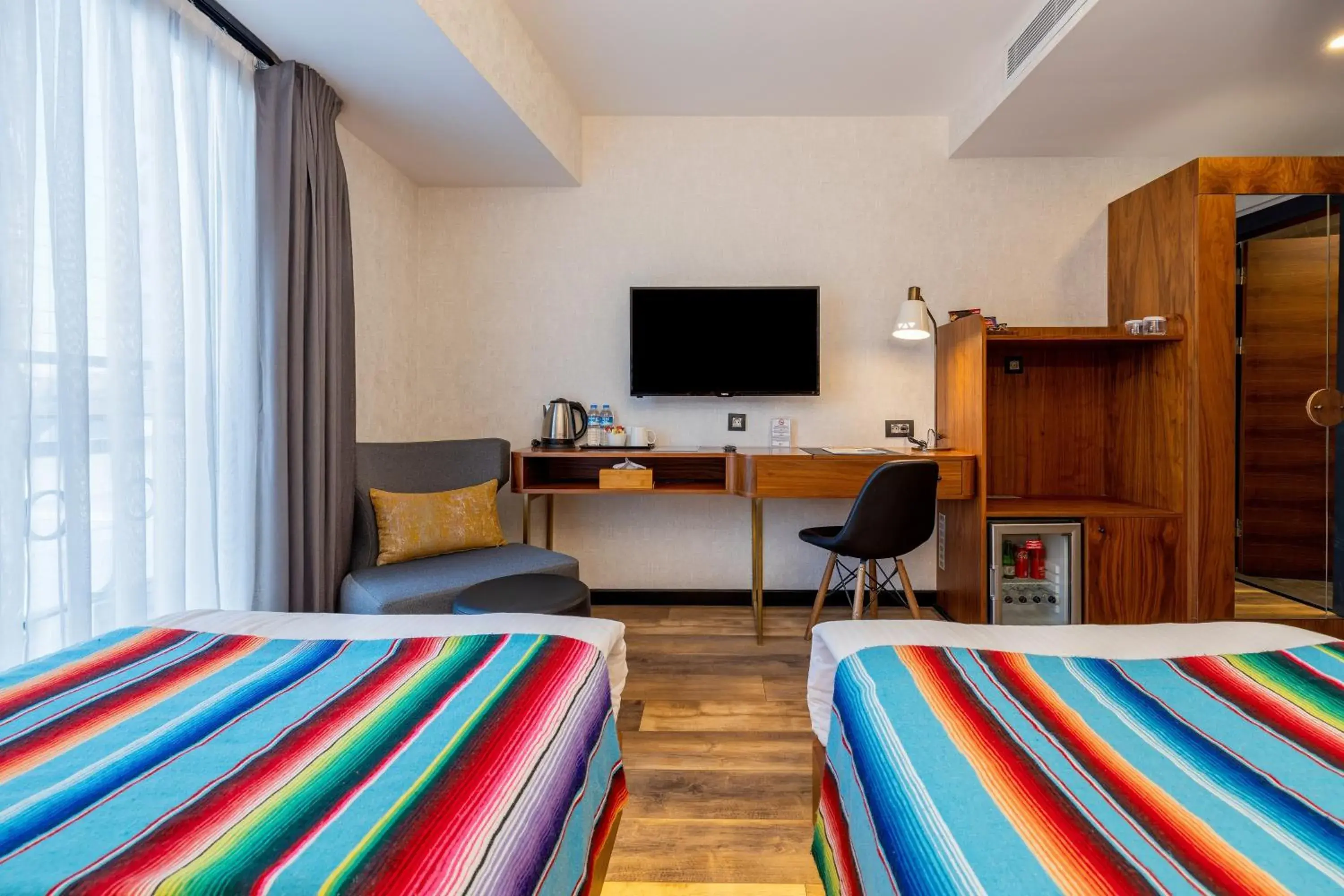 Bed in Hay Hotel Alsancak Bed in Hay Hotel Alsancak