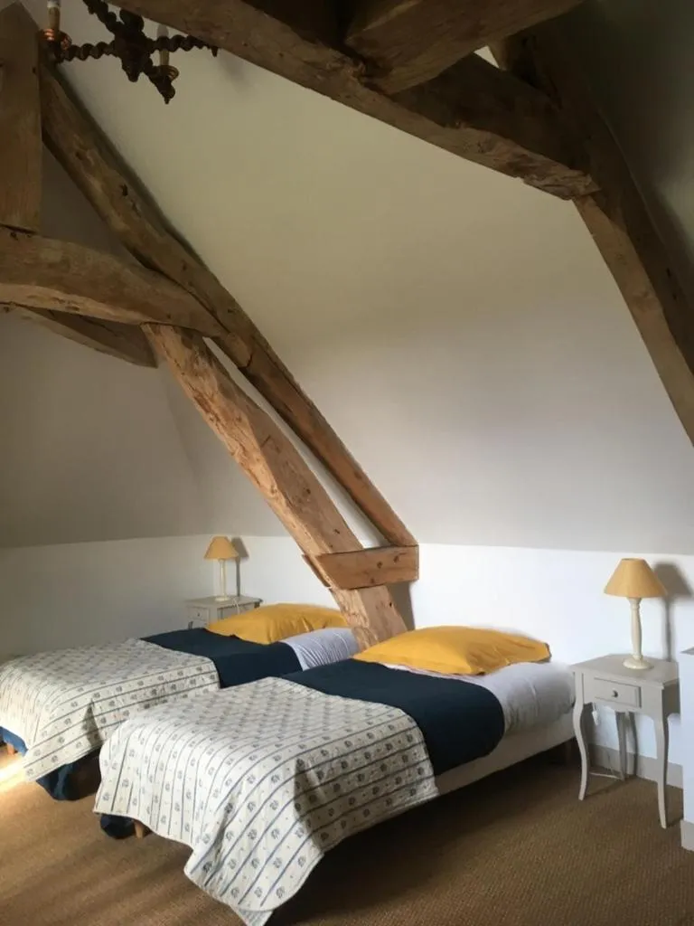Bedroom, Bed in Chateau d' Emalleville