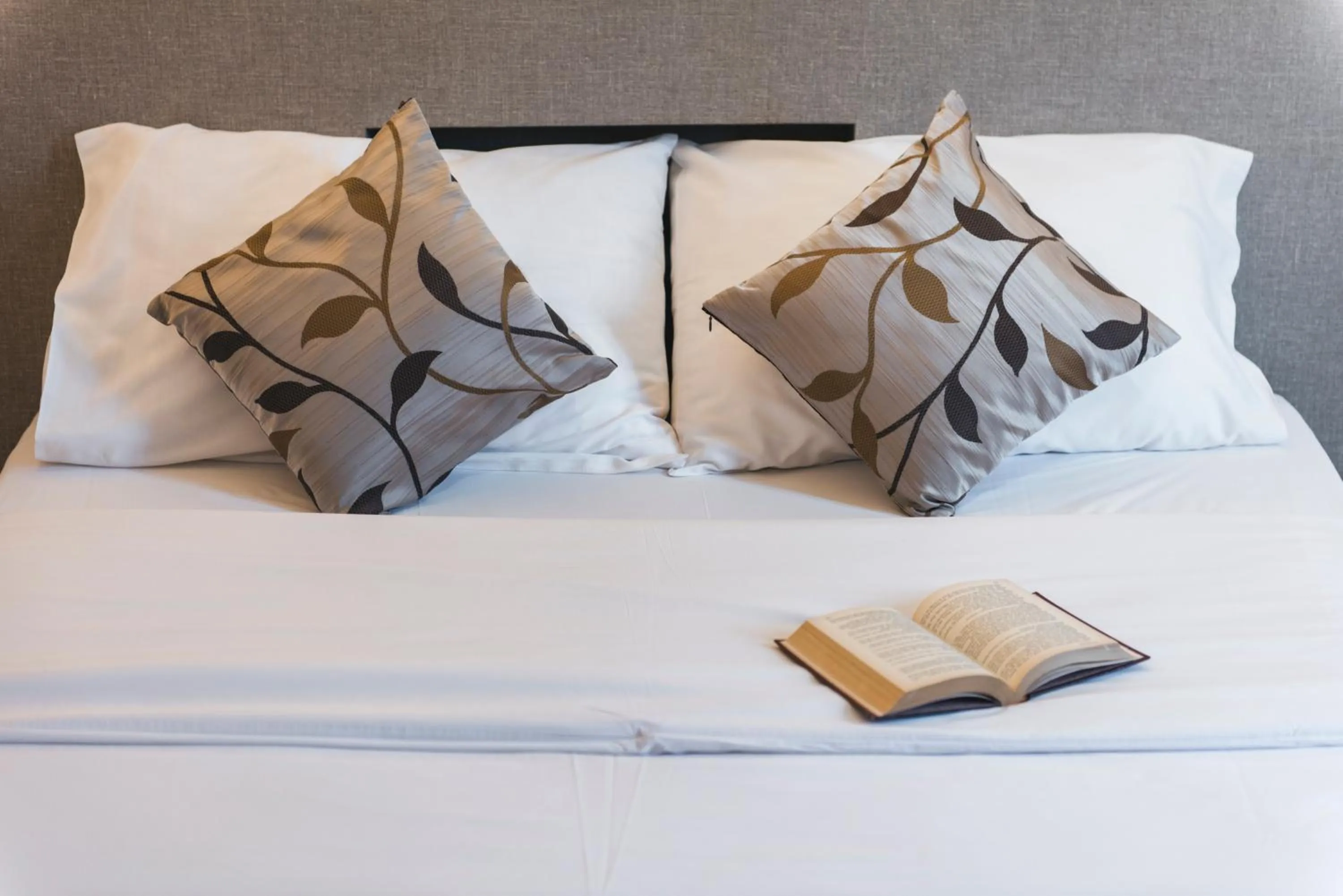 Bed in K.S.Pavilion Hotel