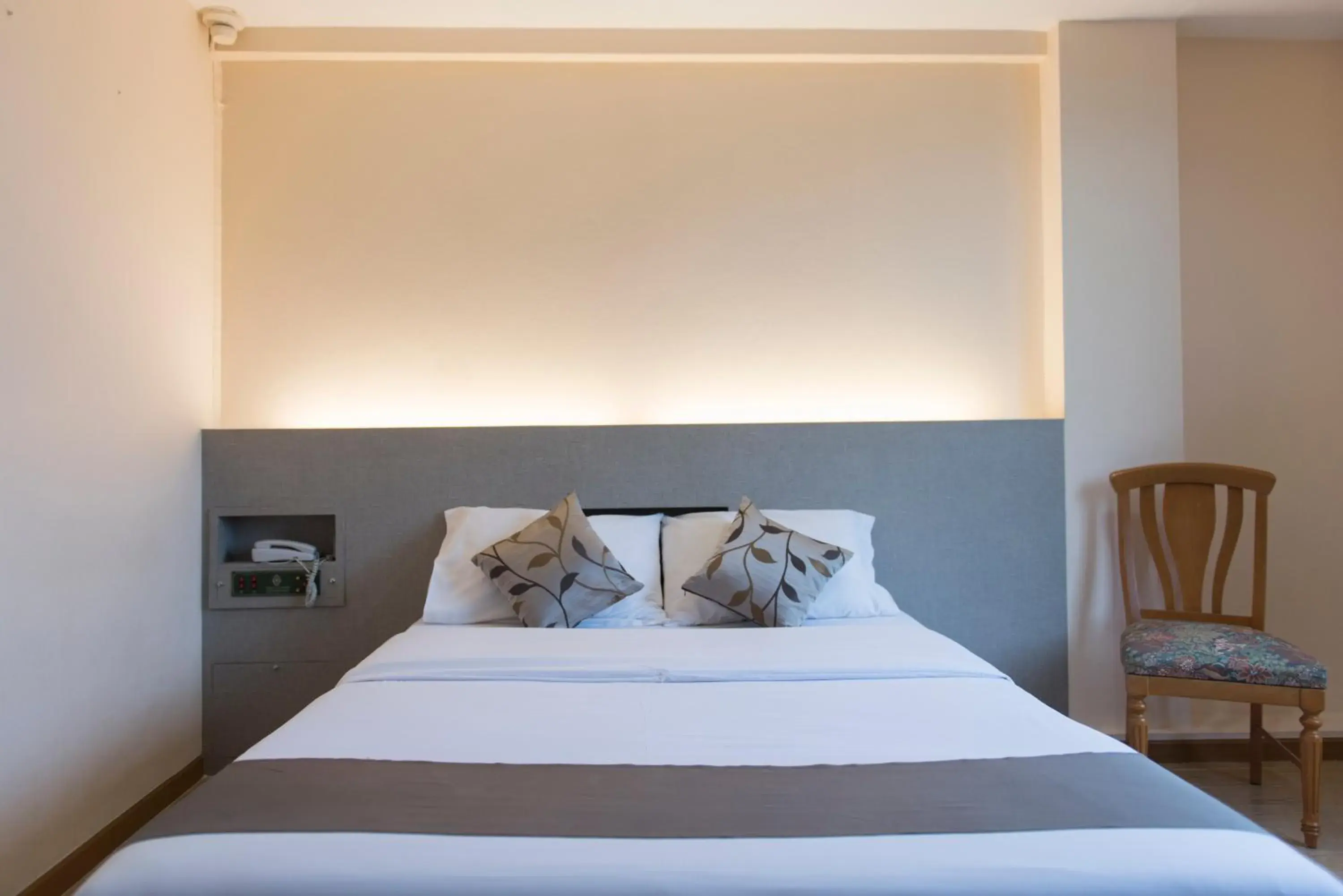 Bed in K.S.Pavilion Hotel Bed in K.S.Pavilion Hotel