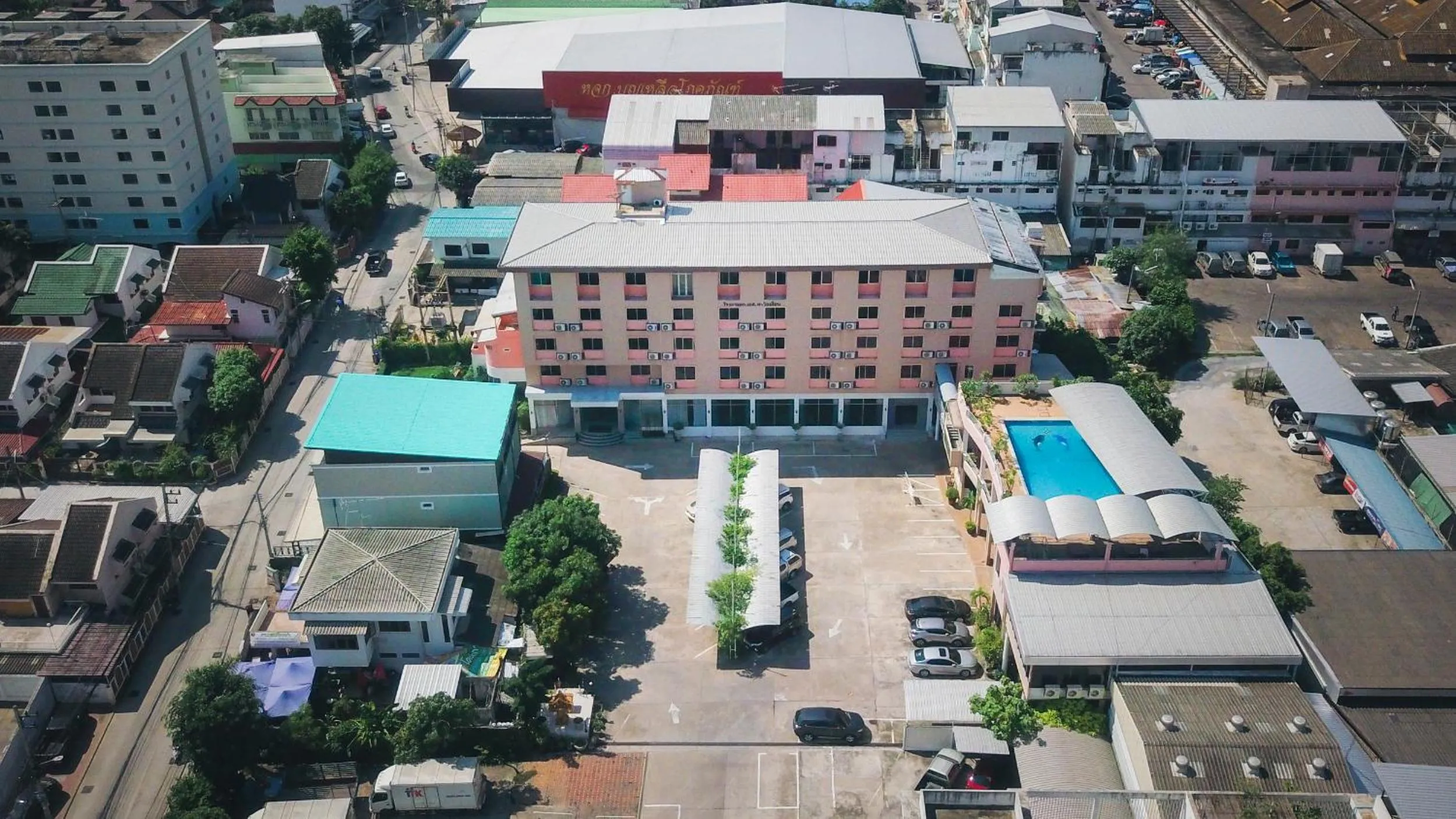 Bird's eye view in K.S.Pavilion Hotel