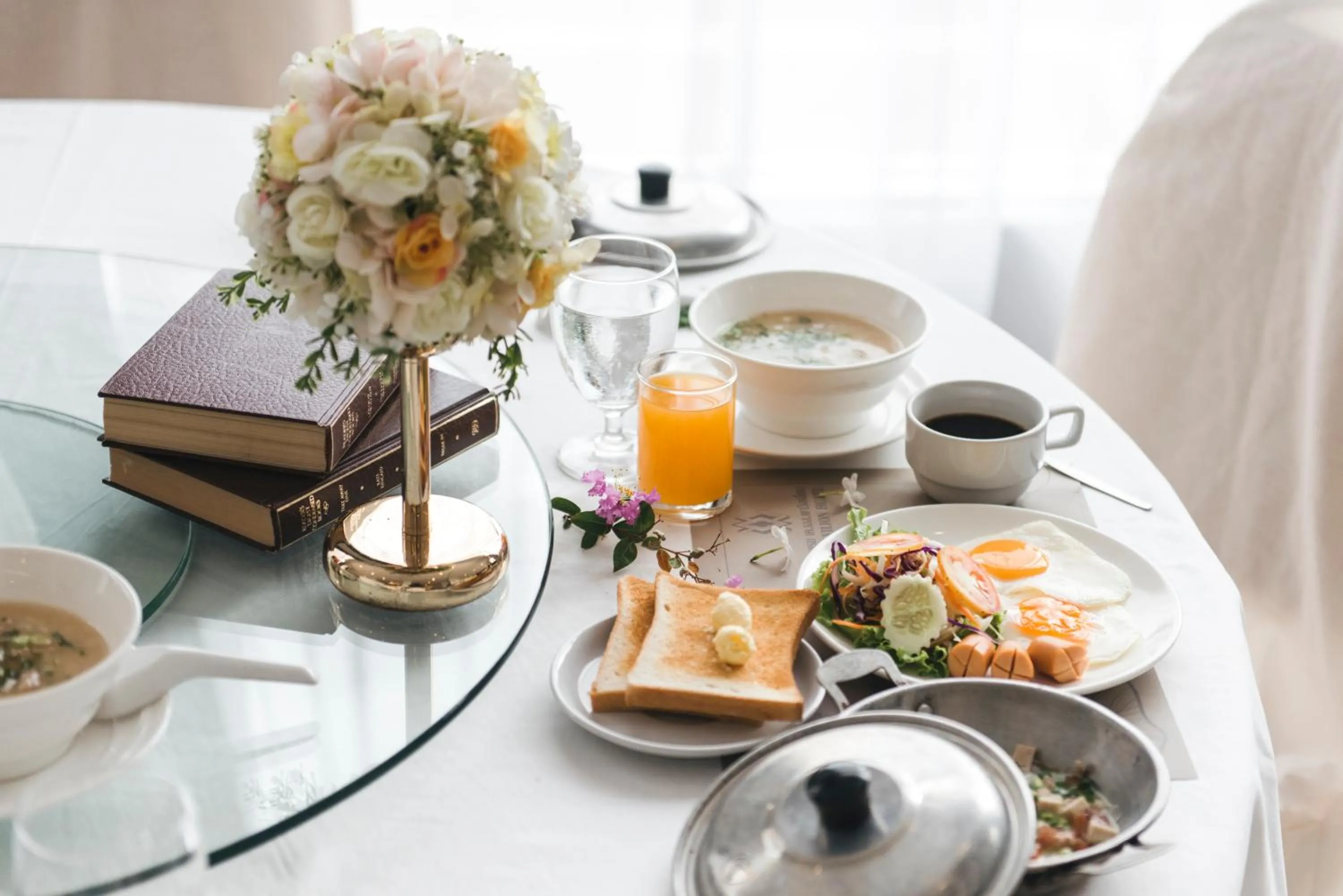 Breakfast in K.S.Pavilion Hotel