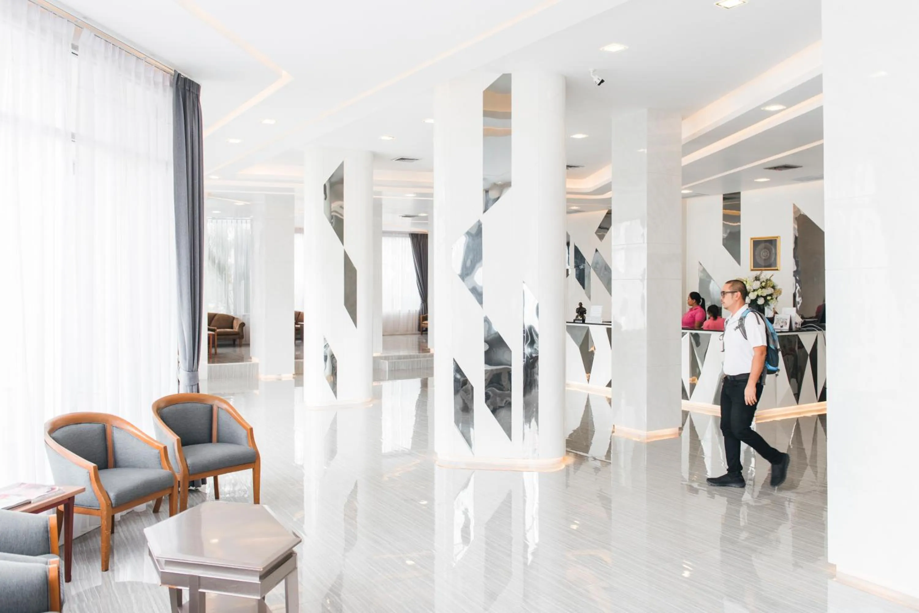 Lobby or reception in K.S.Pavilion Hotel