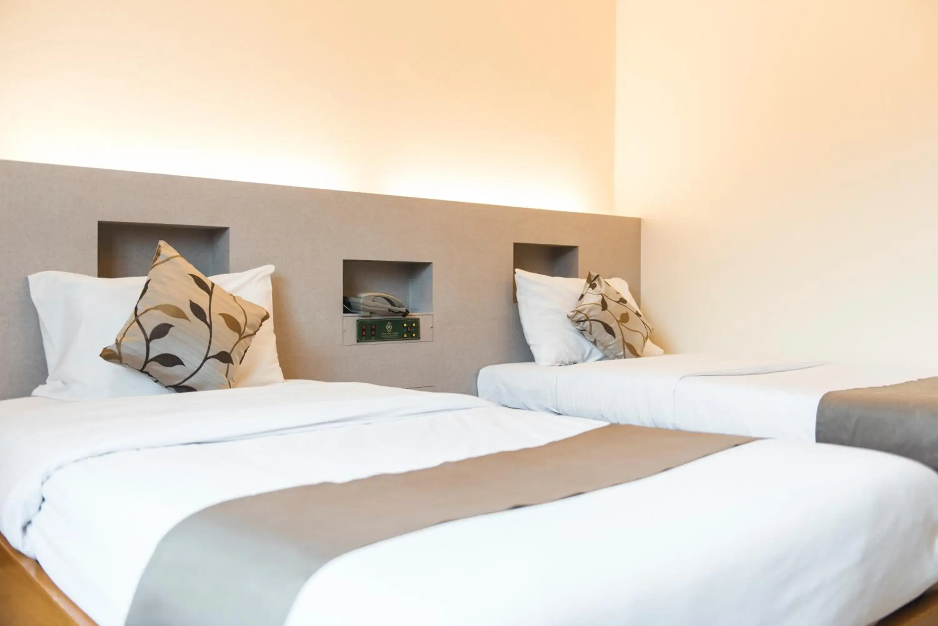 Bed in K.S.Pavilion Hotel Bed in K.S.Pavilion Hotel