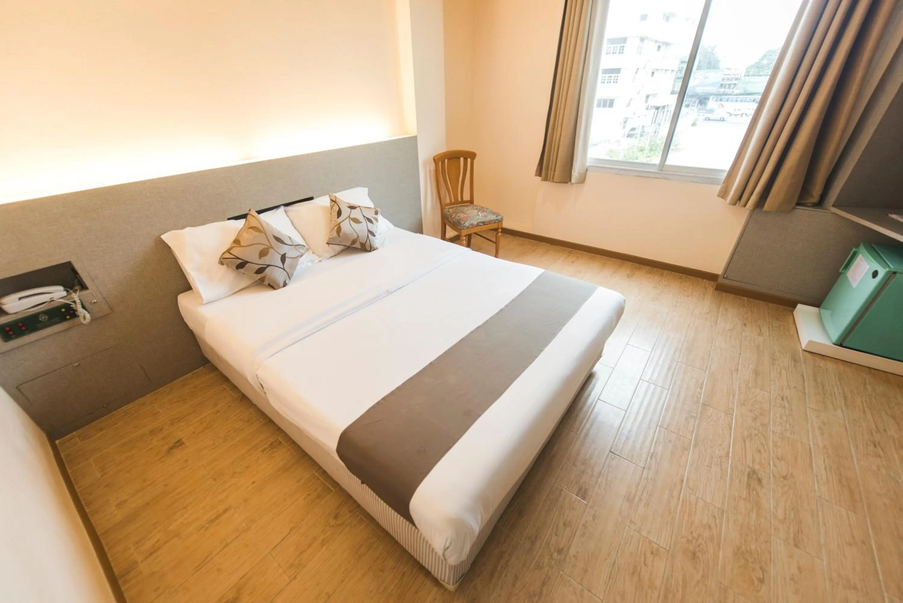 Photo of the whole room, Bed in K.S.Pavilion Hotel