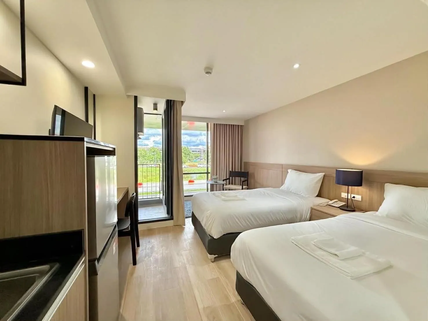 Bed in Rangsit Residence & Hotel