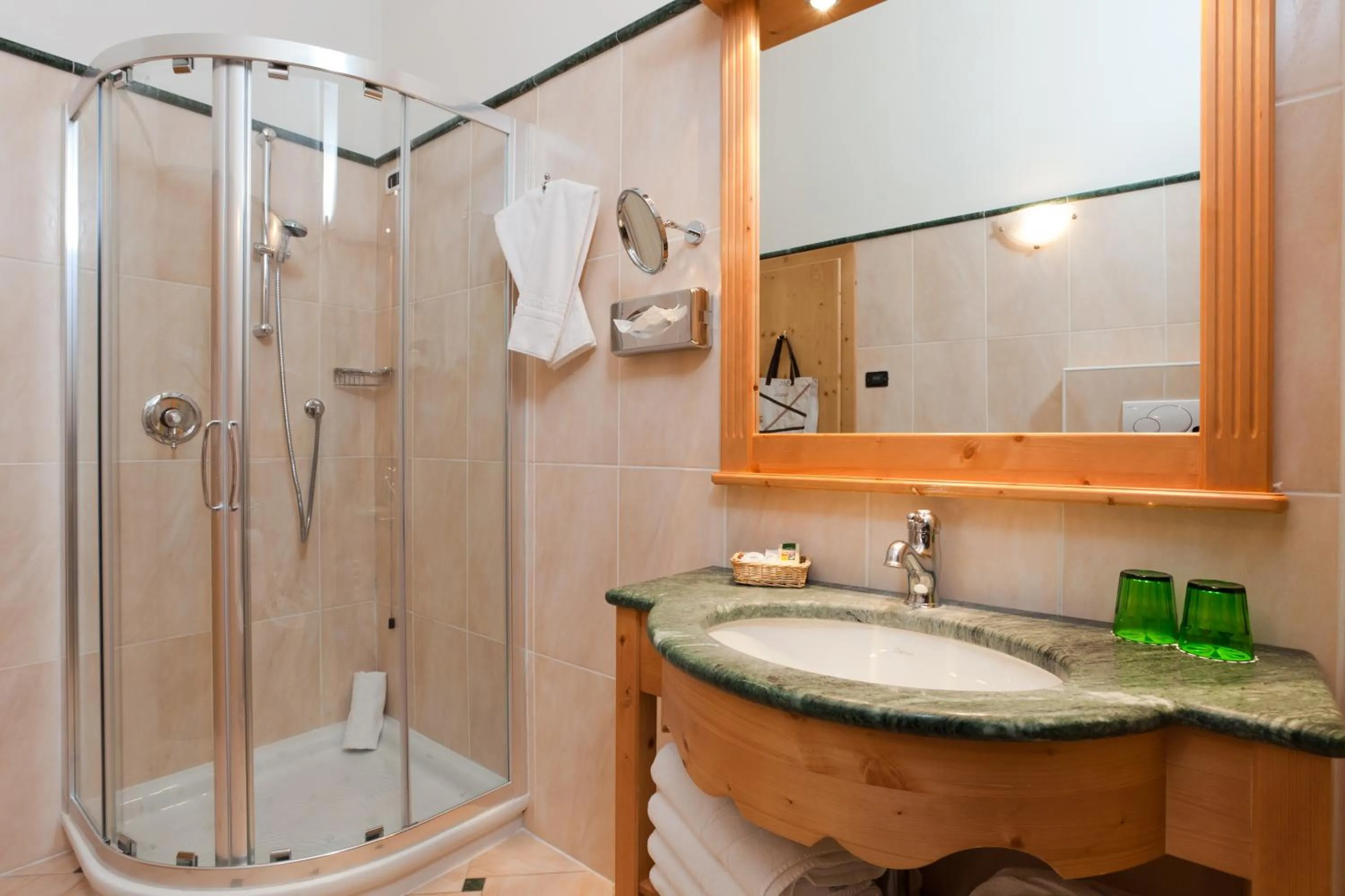 Bathroom in Nature Wellness Hotel Renato