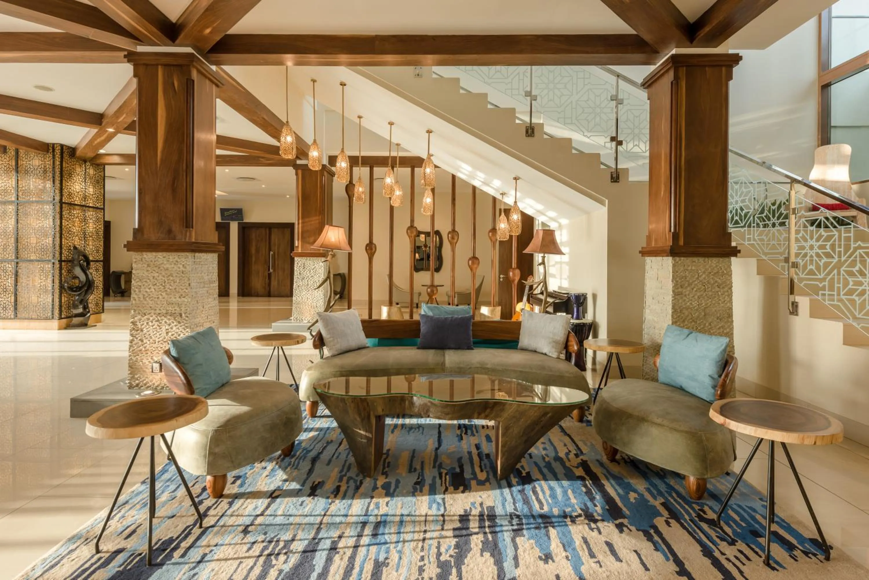 Communal lounge/ TV room in Hotel Verde Zanzibar - Azam Luxury Resort and Spa - Dry Hotel