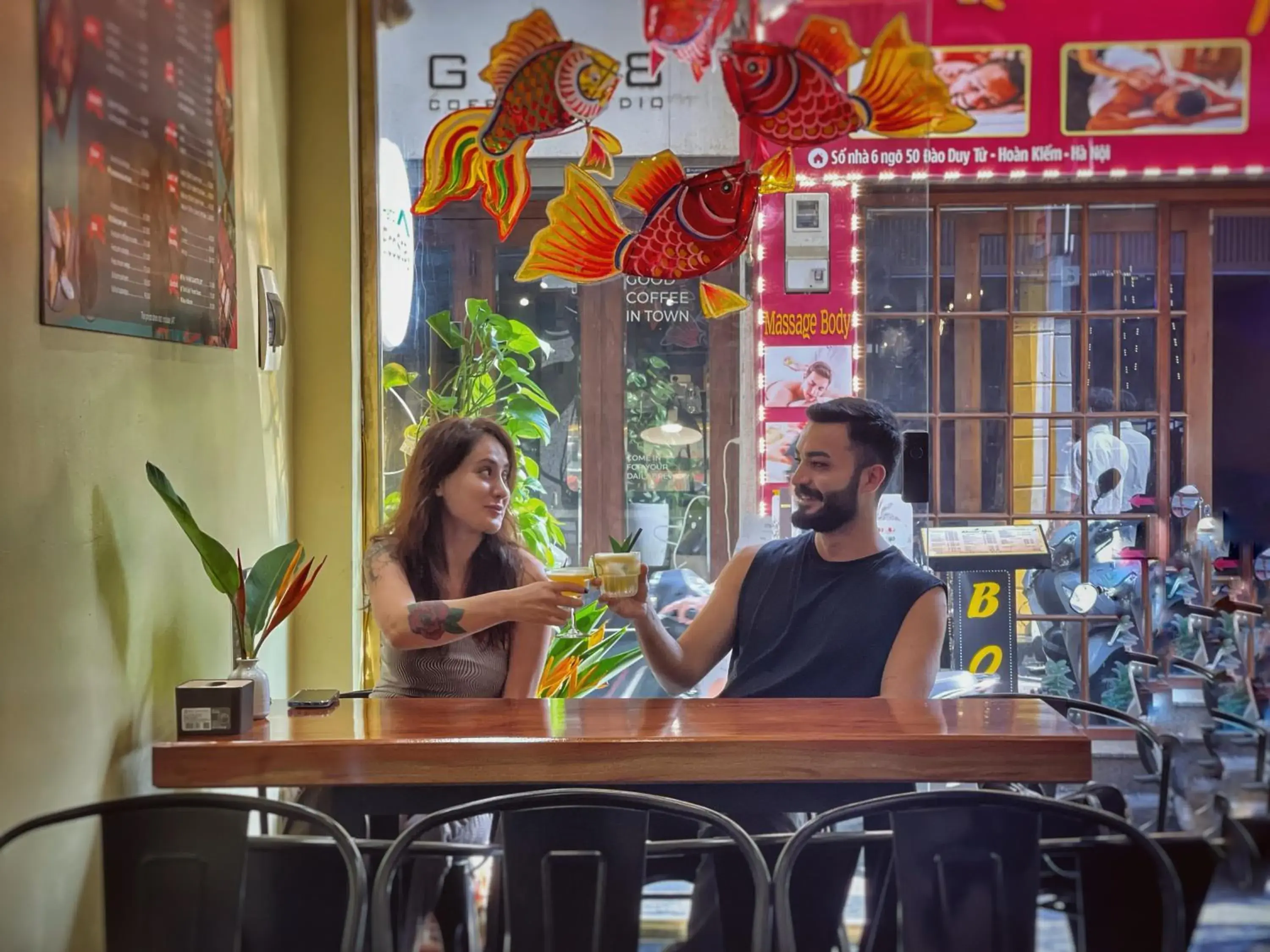 Restaurant/places to eat in Hanoi EcoStay 2 hostel Restaurant/places to eat in Hanoi EcoStay 2 hostel