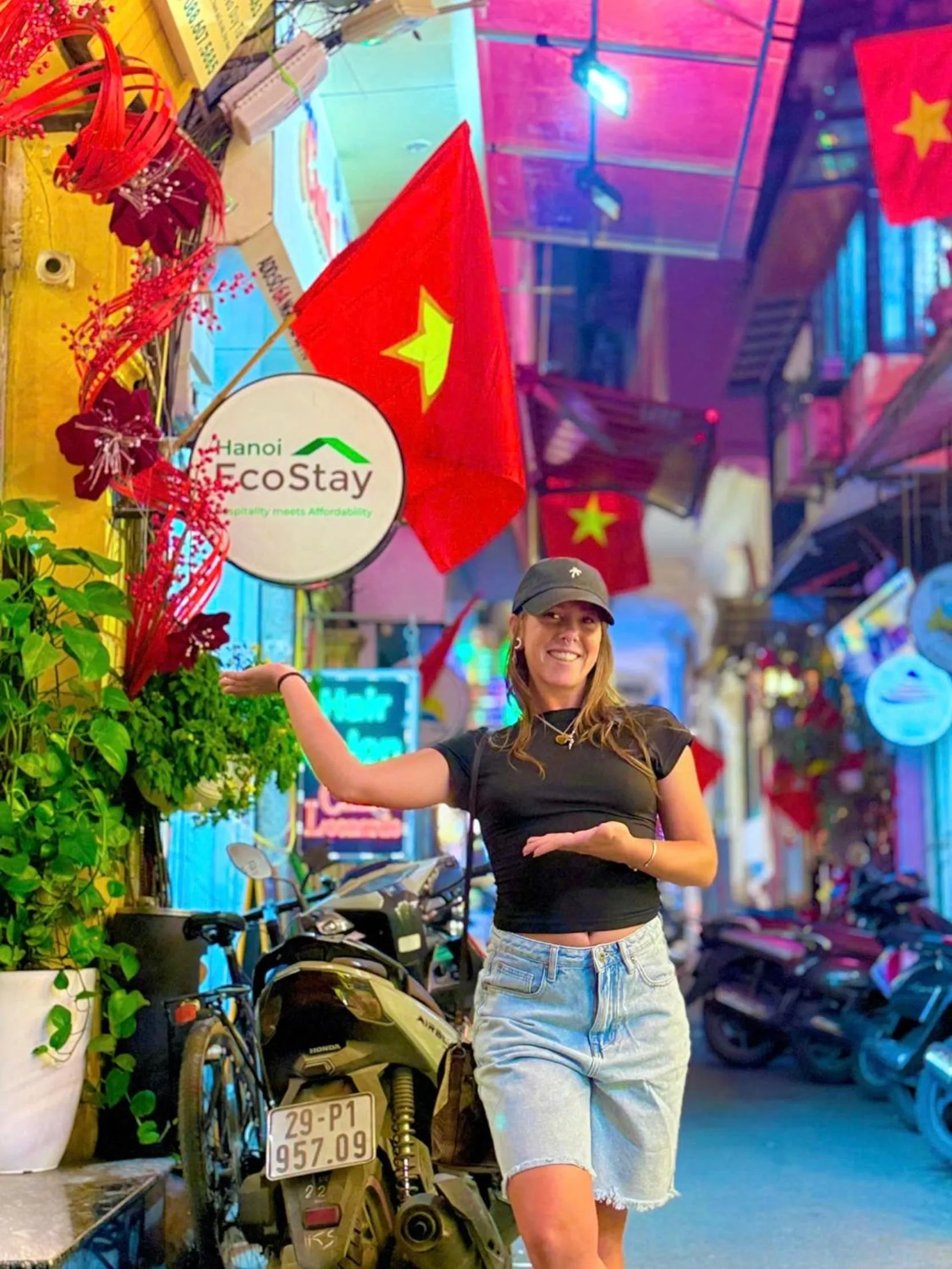 Property building in Hanoi EcoStay 2 hostel