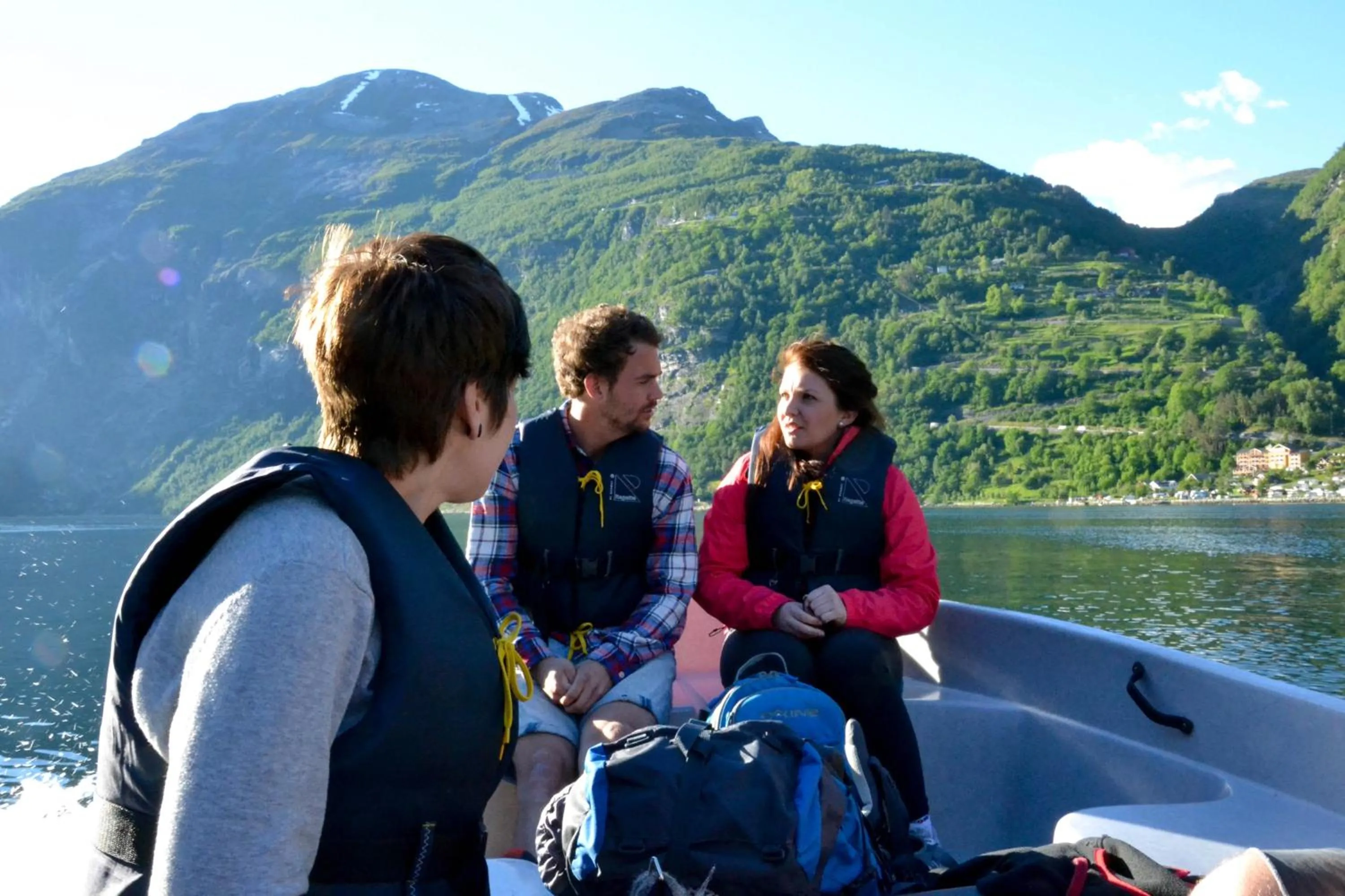 People in Grande Hytteutleige og Camping