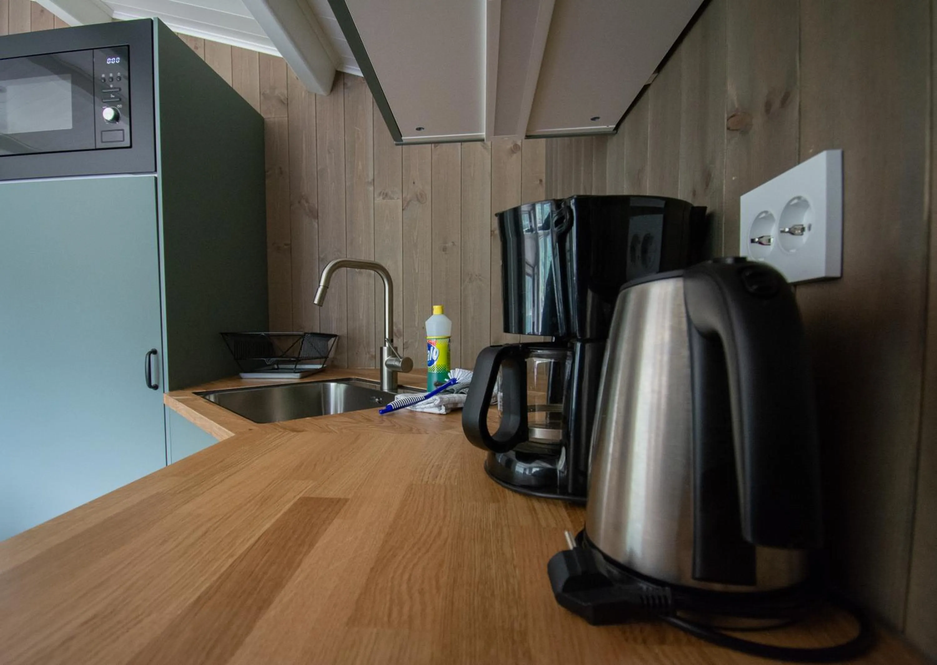 Coffee/tea facilities in Grande Hytteutleige og Camping