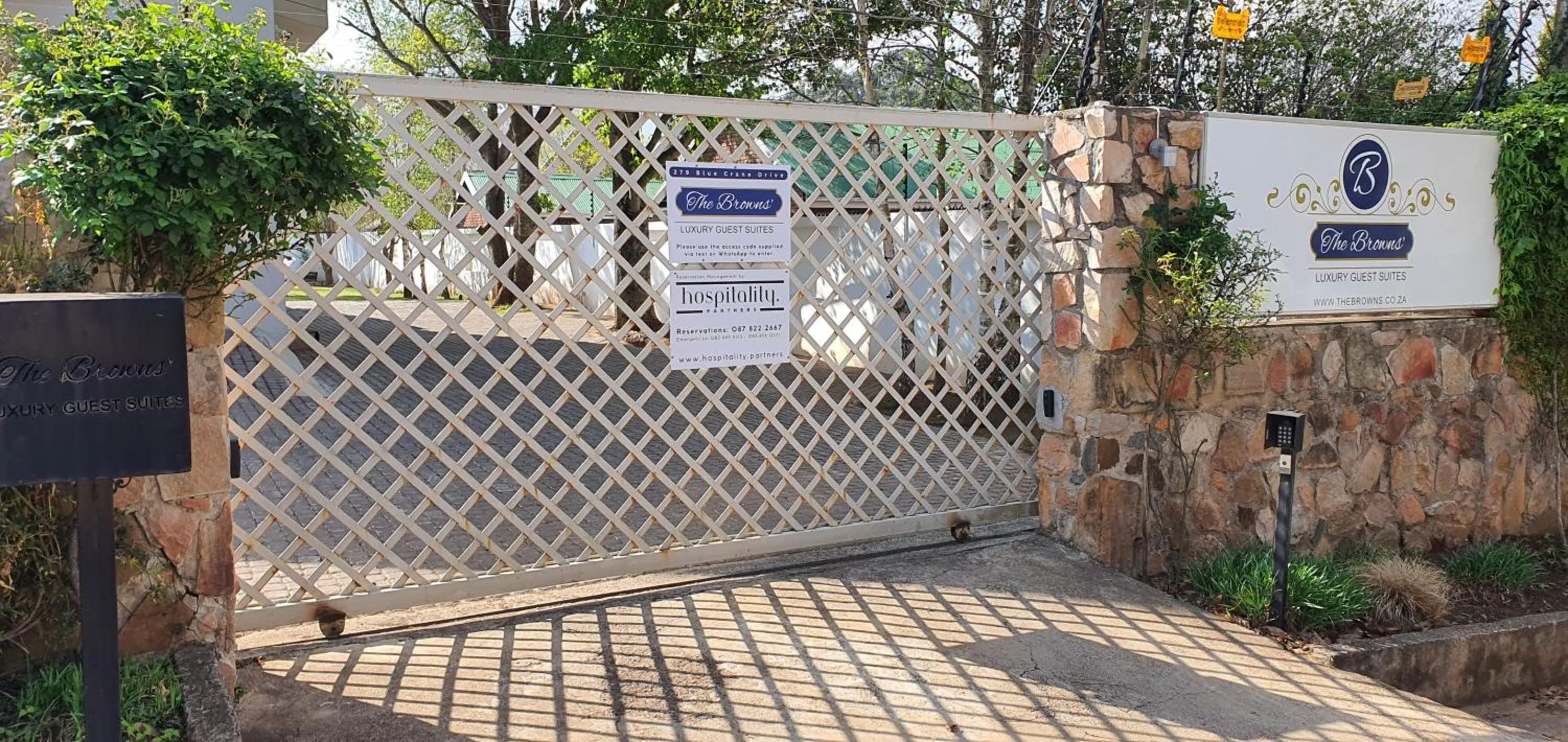 Property logo or sign in The Browns' Luxury Suites & Cottage