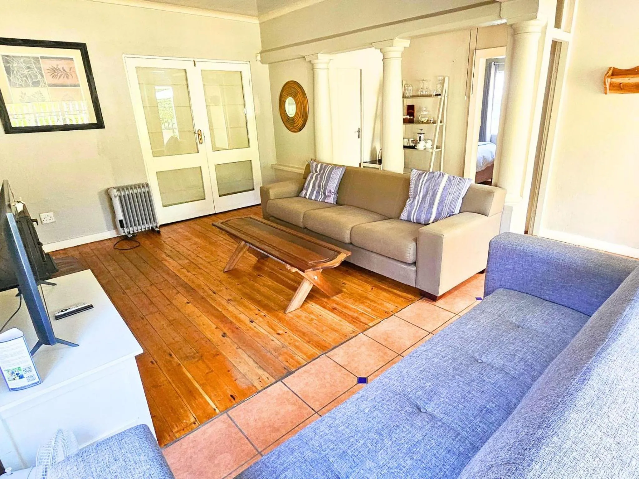 TV and multimedia in The Browns' Luxury Suites & Cottage