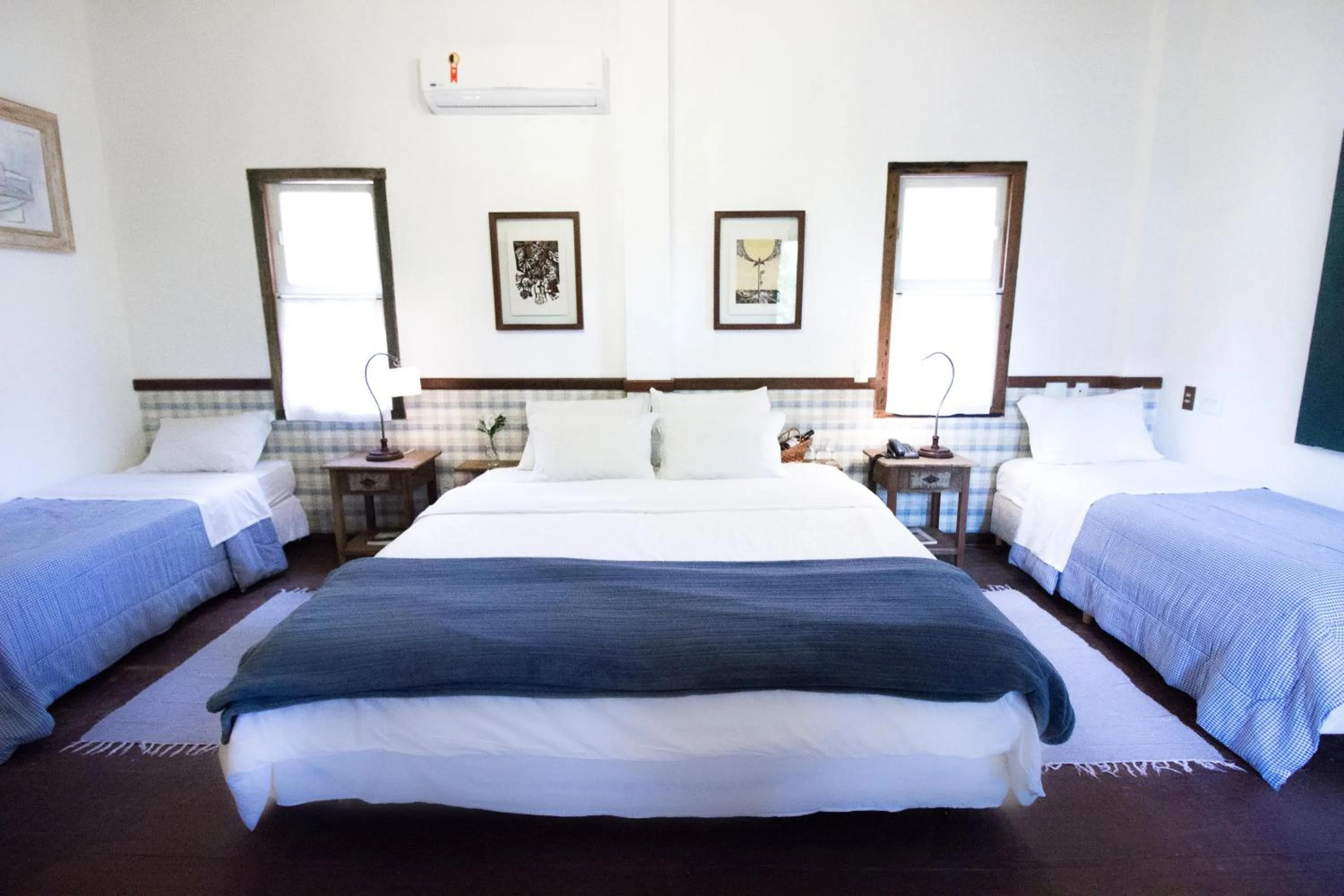 Bed in Pousada d'Oleo de Guignard