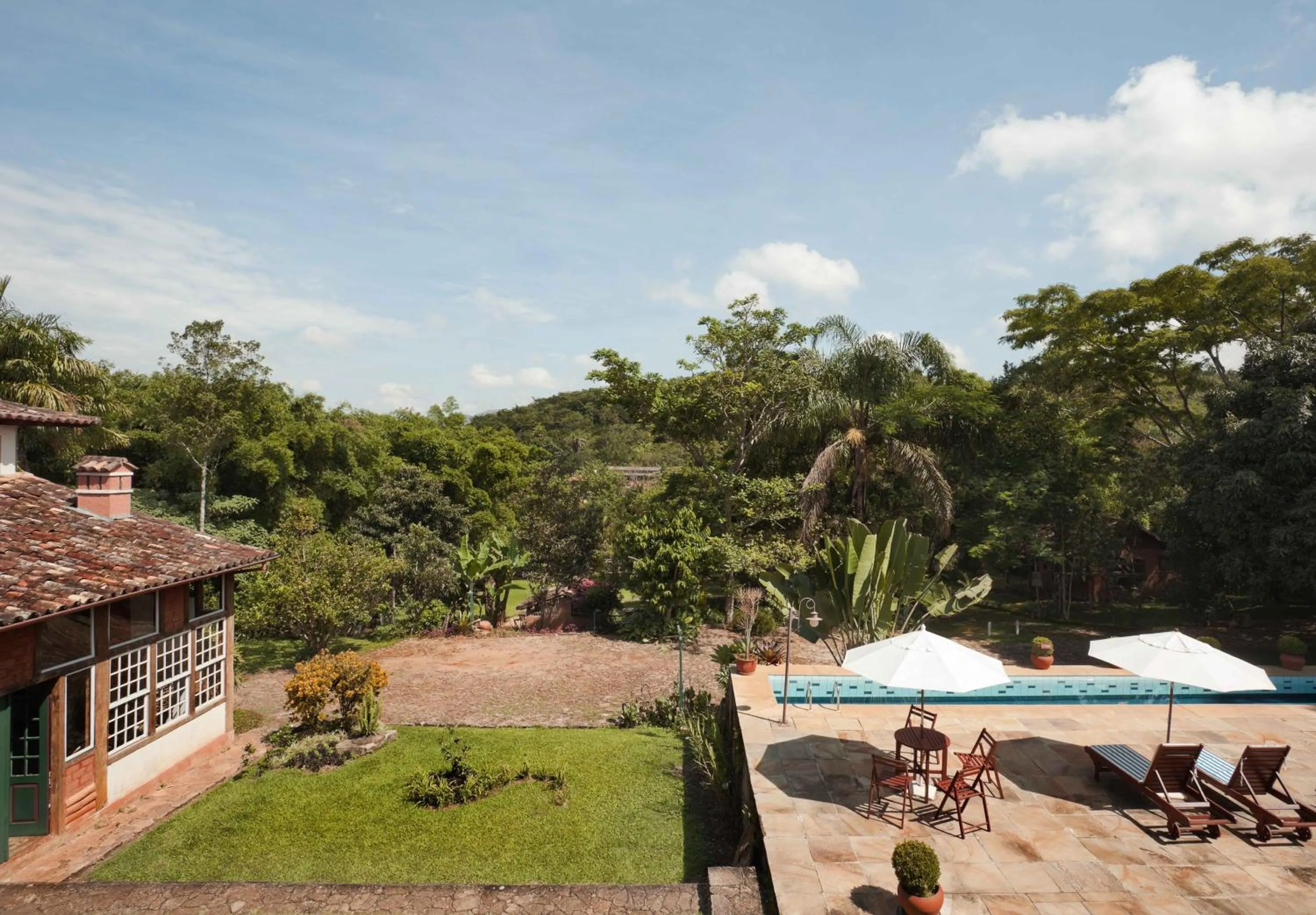 View (from property/room) in Pousada d'Oleo de Guignard