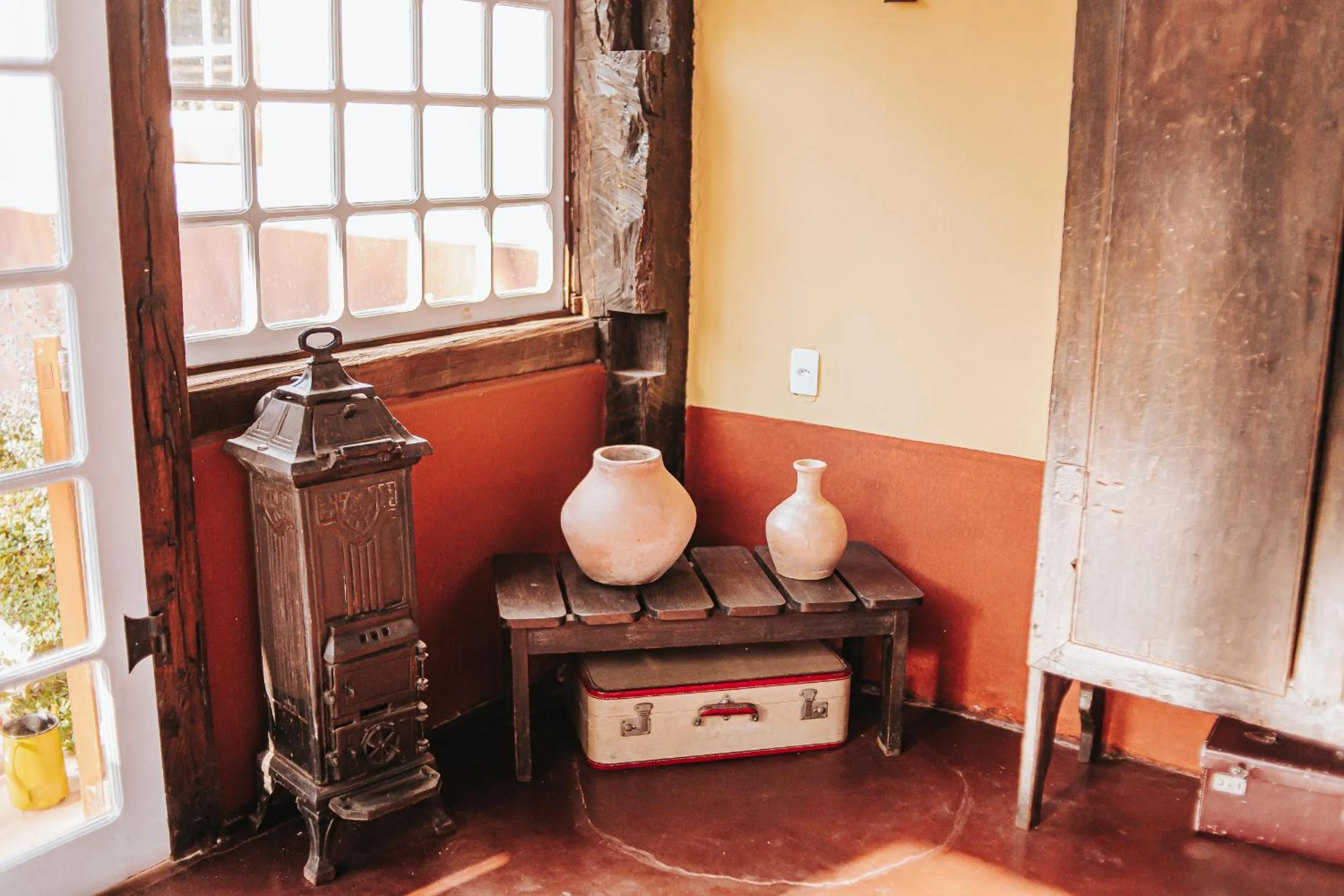 Living room in Pousada d'Oleo de Guignard