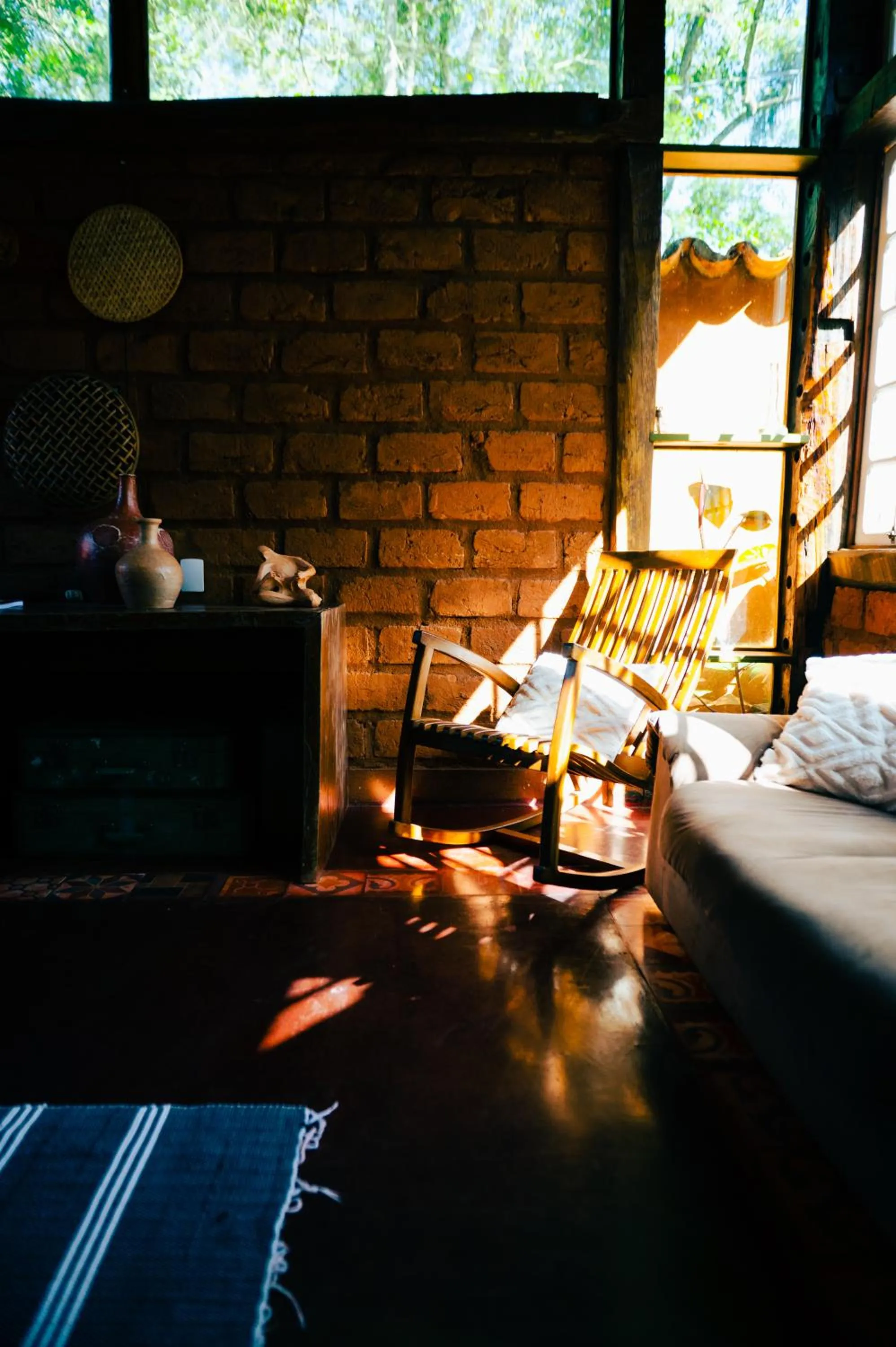 Living room in Pousada d'Oleo de Guignard