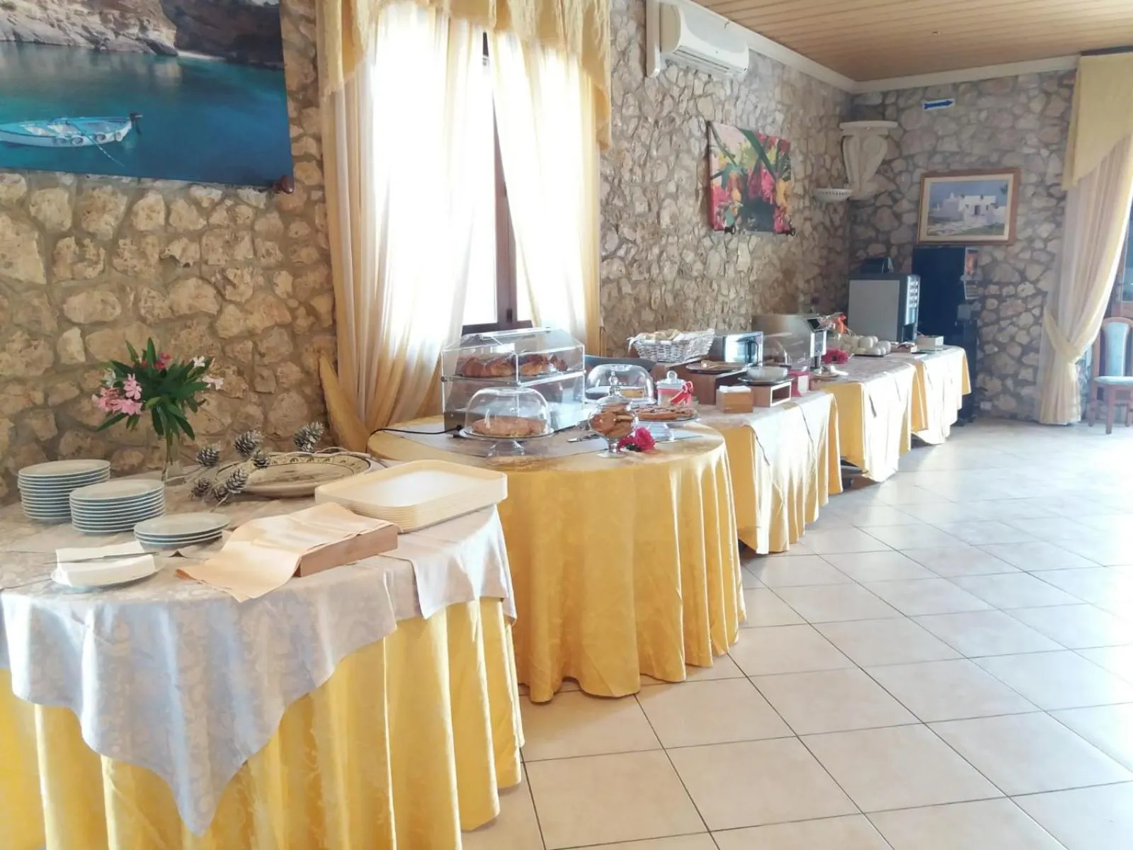 Living room in Residence Conchiglia San Giovanni